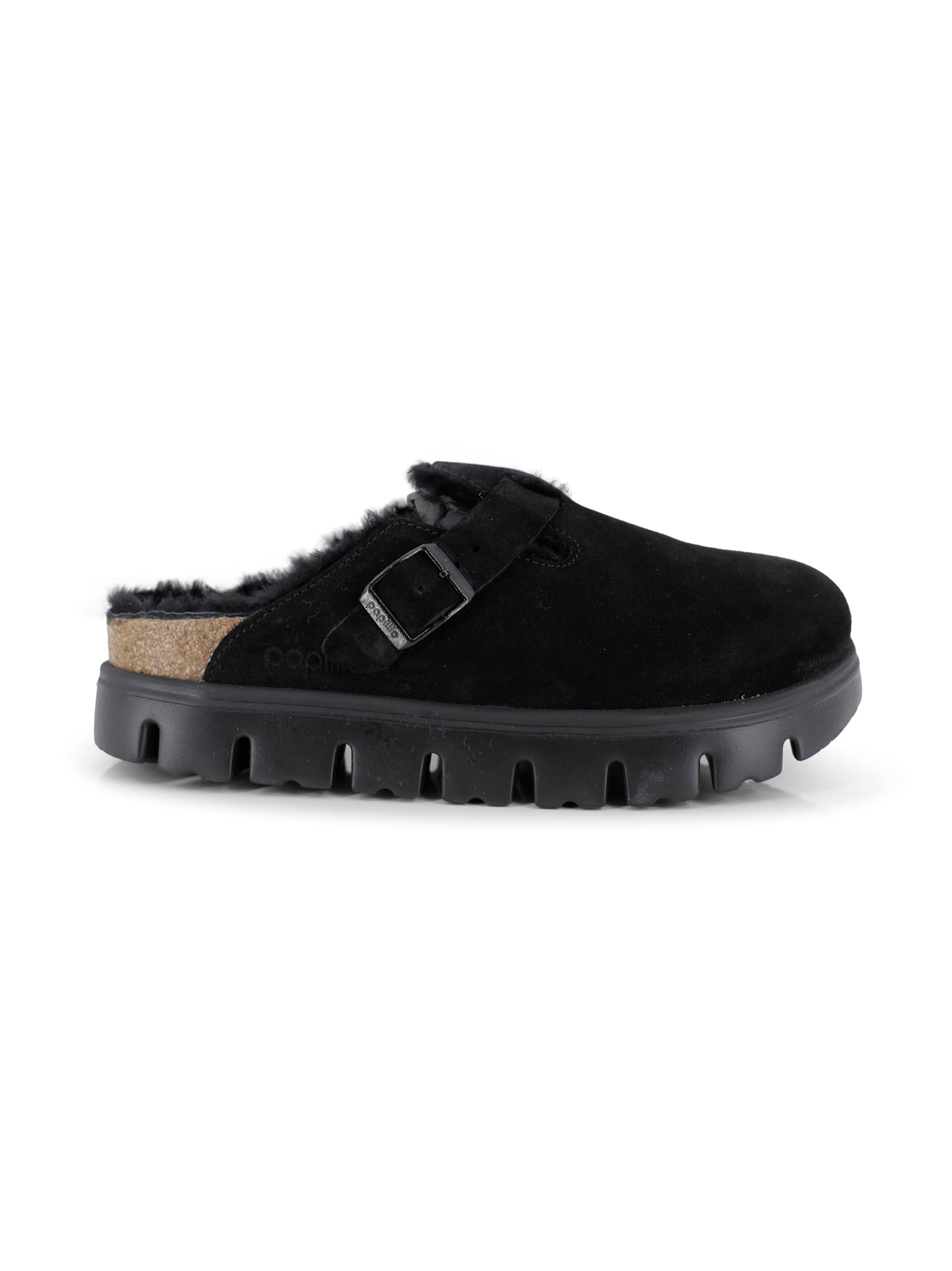 Birkenstock Black\/white Wool Single-breasted Jacket  In Black