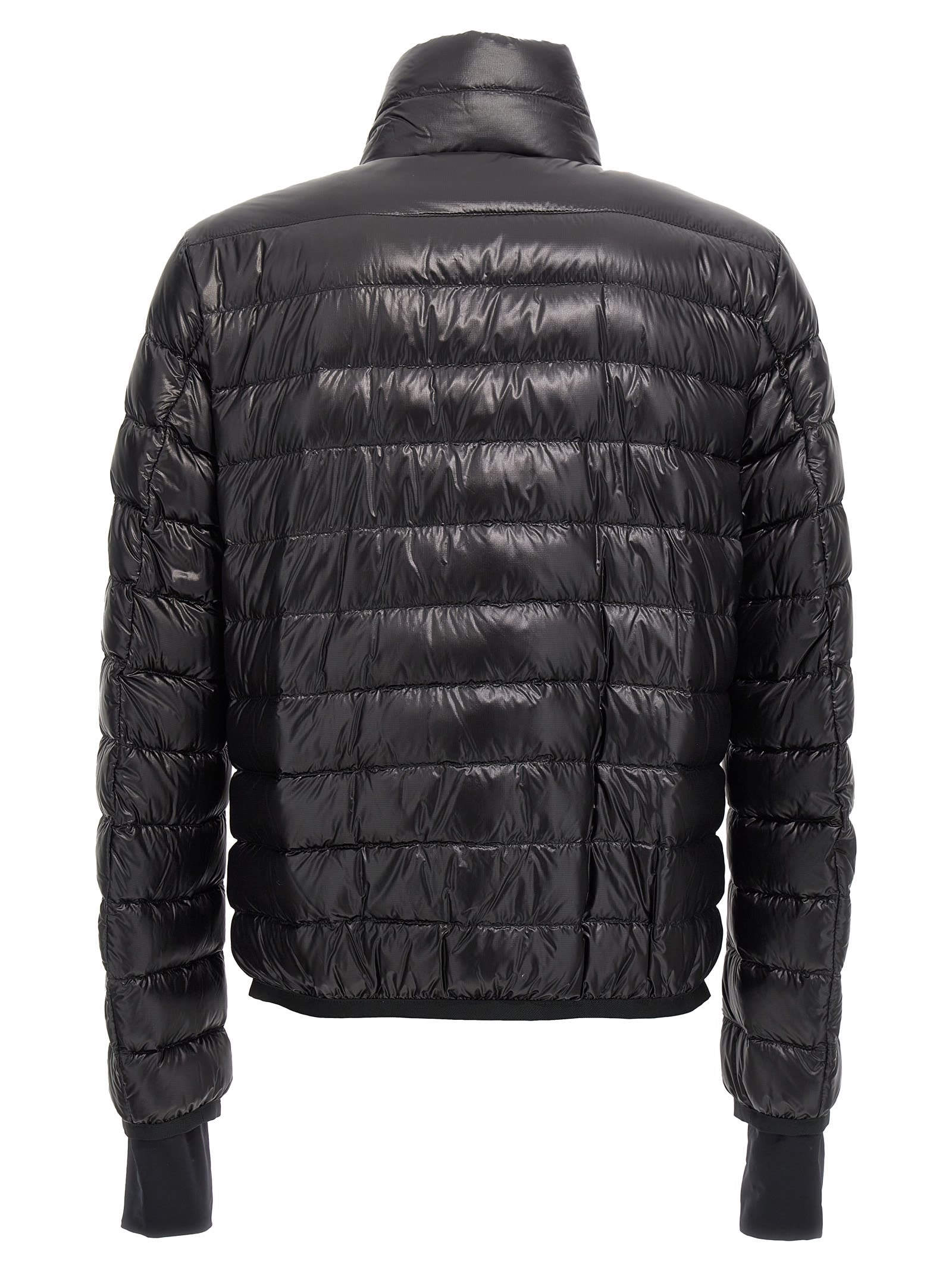 Shop Moncler Hers Down Jacket In Black