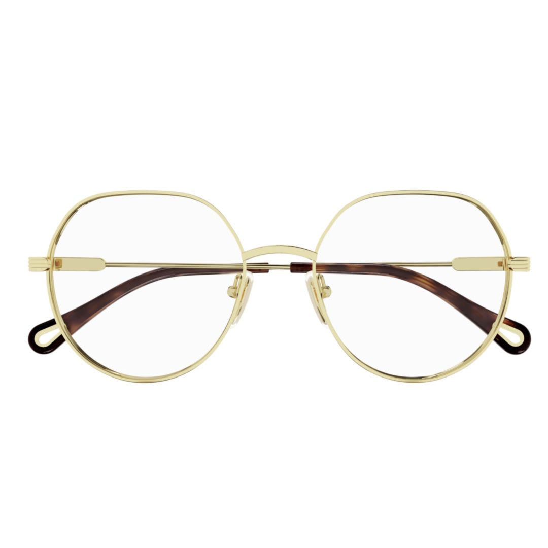 Chloé Ch0137o005 Gold Gold Transparent In Gold
