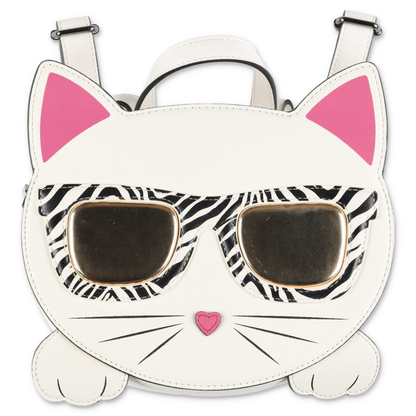 Karl Lagerfeld Zainetto Bianco Choupette In Similpelle
