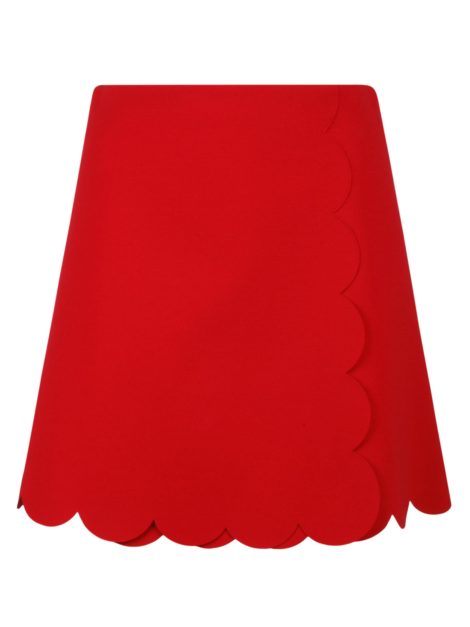 Vivetta Plain Flared Short Skirt