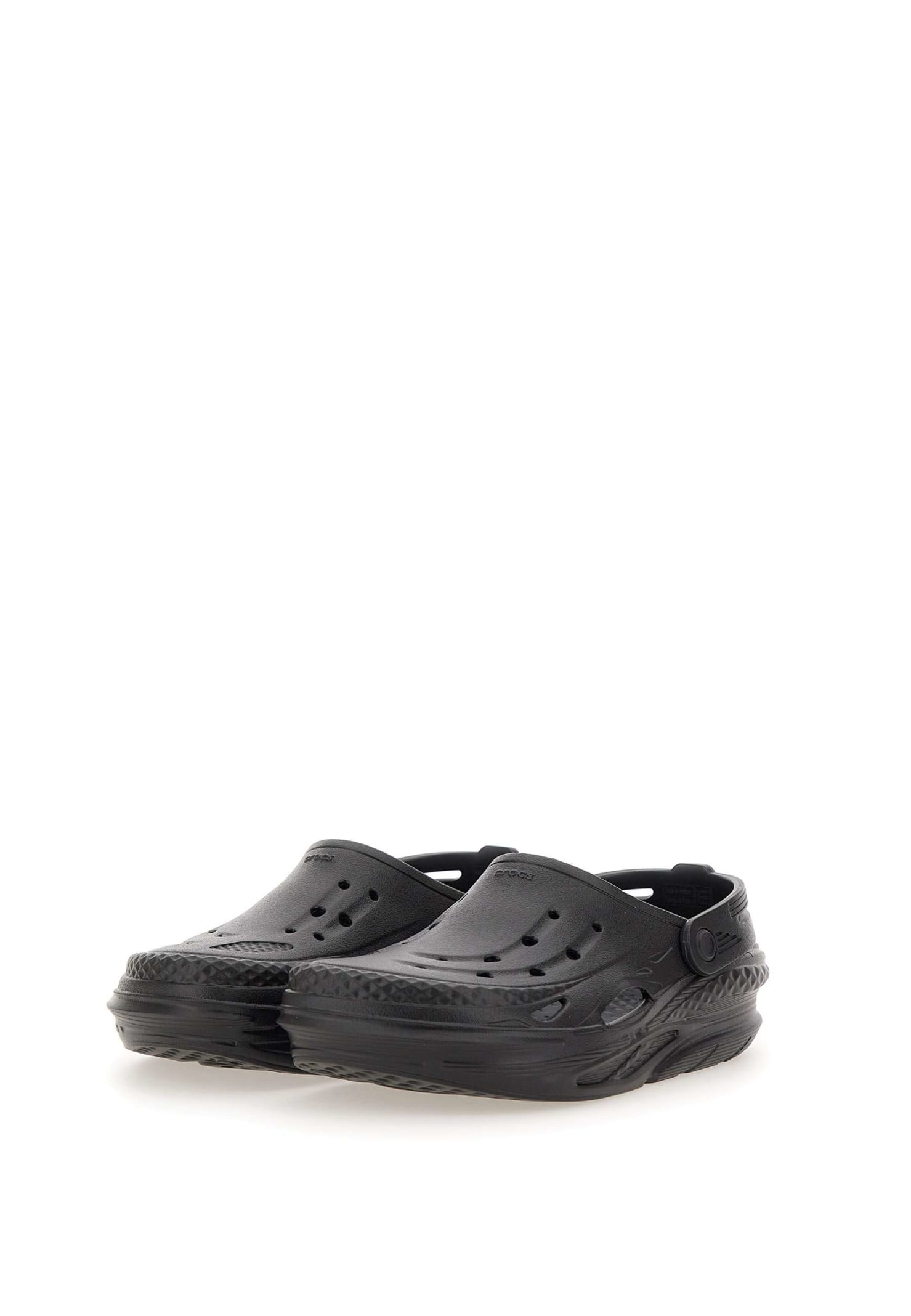 Crocs Off Grid Clog Mules In Black