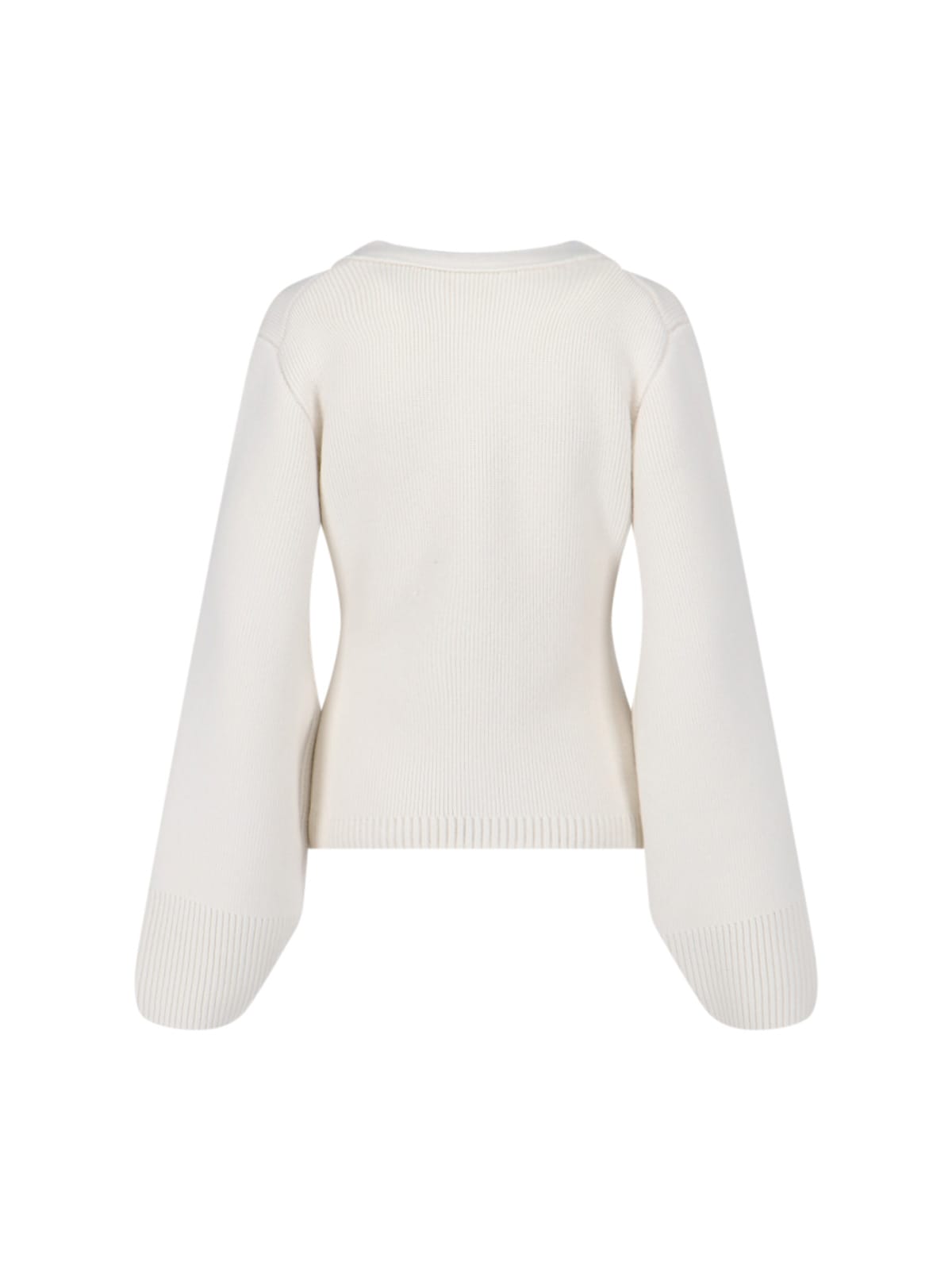 Shop Khaite Sweater In Cream