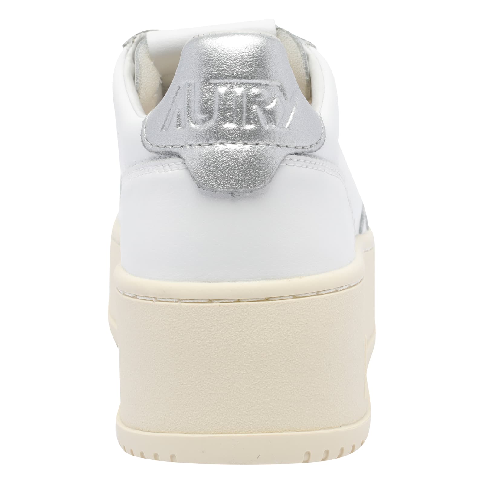 Autry Medialist Platform Sneakers In White