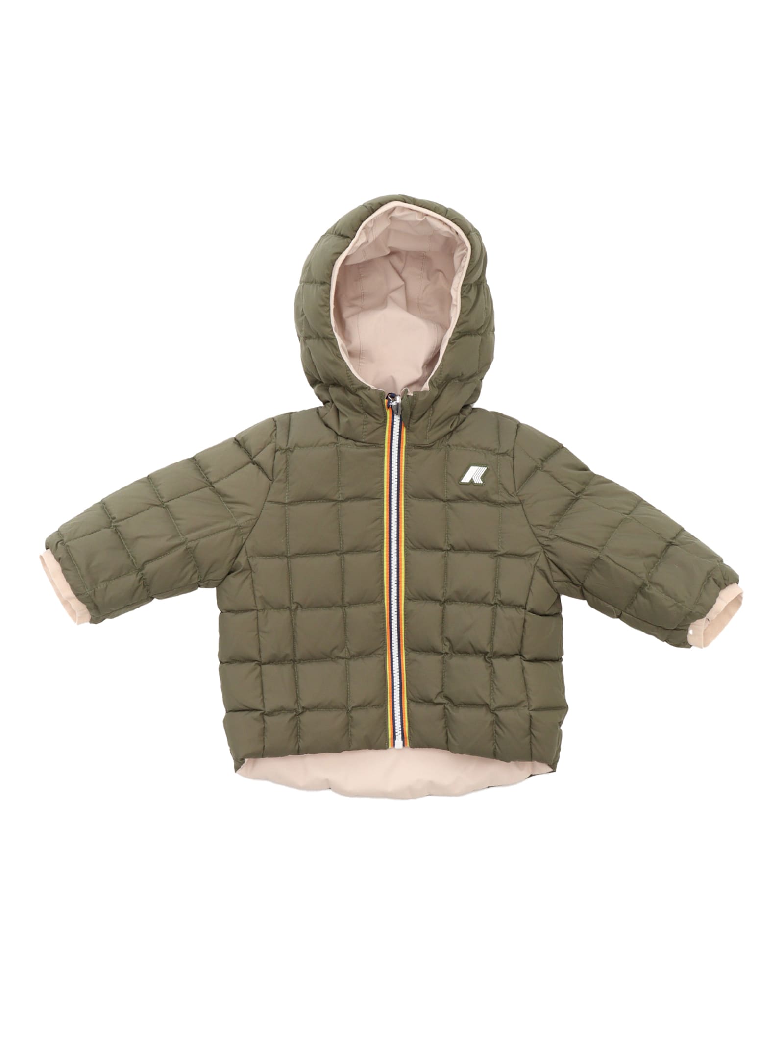 K-way P. Sophie St Thermo Double Down Jacket In Pink