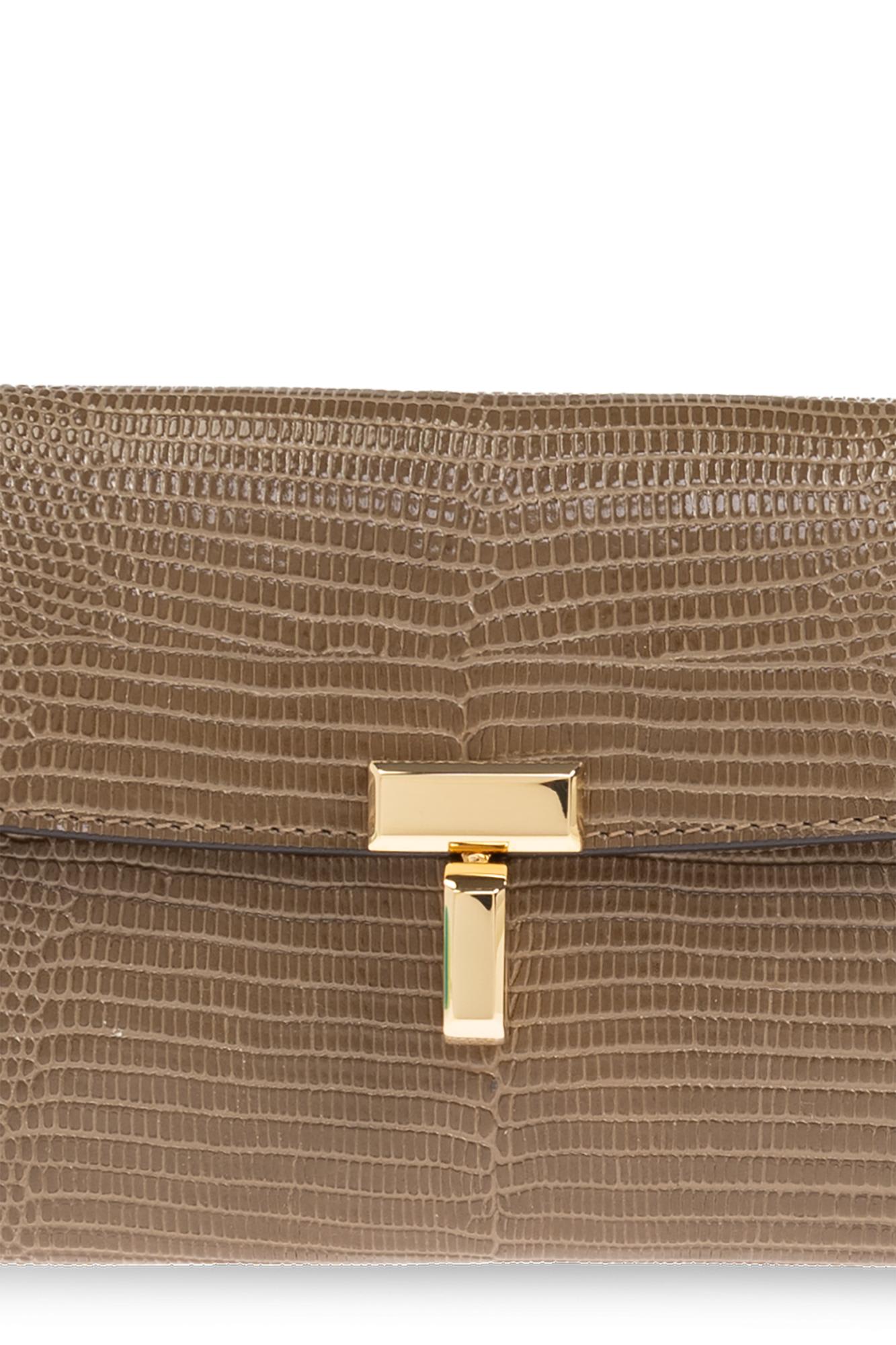 Totême Toteme Leather Wallet In Brown
