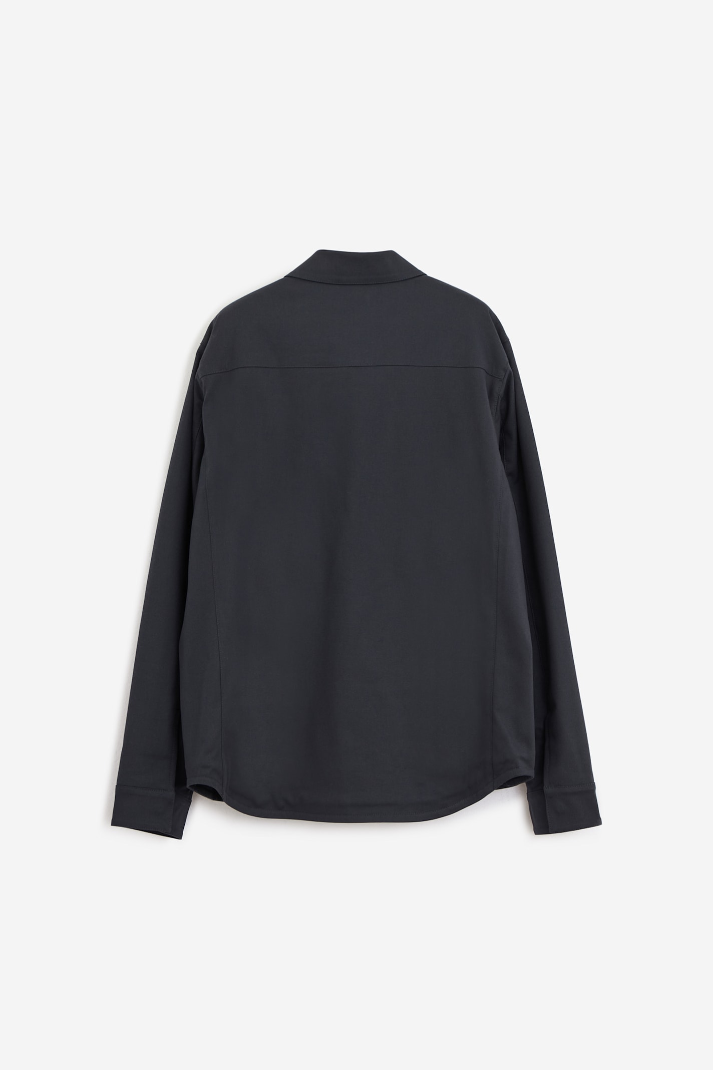Gr10k Alpha Overshirt Jacket In Anthracite