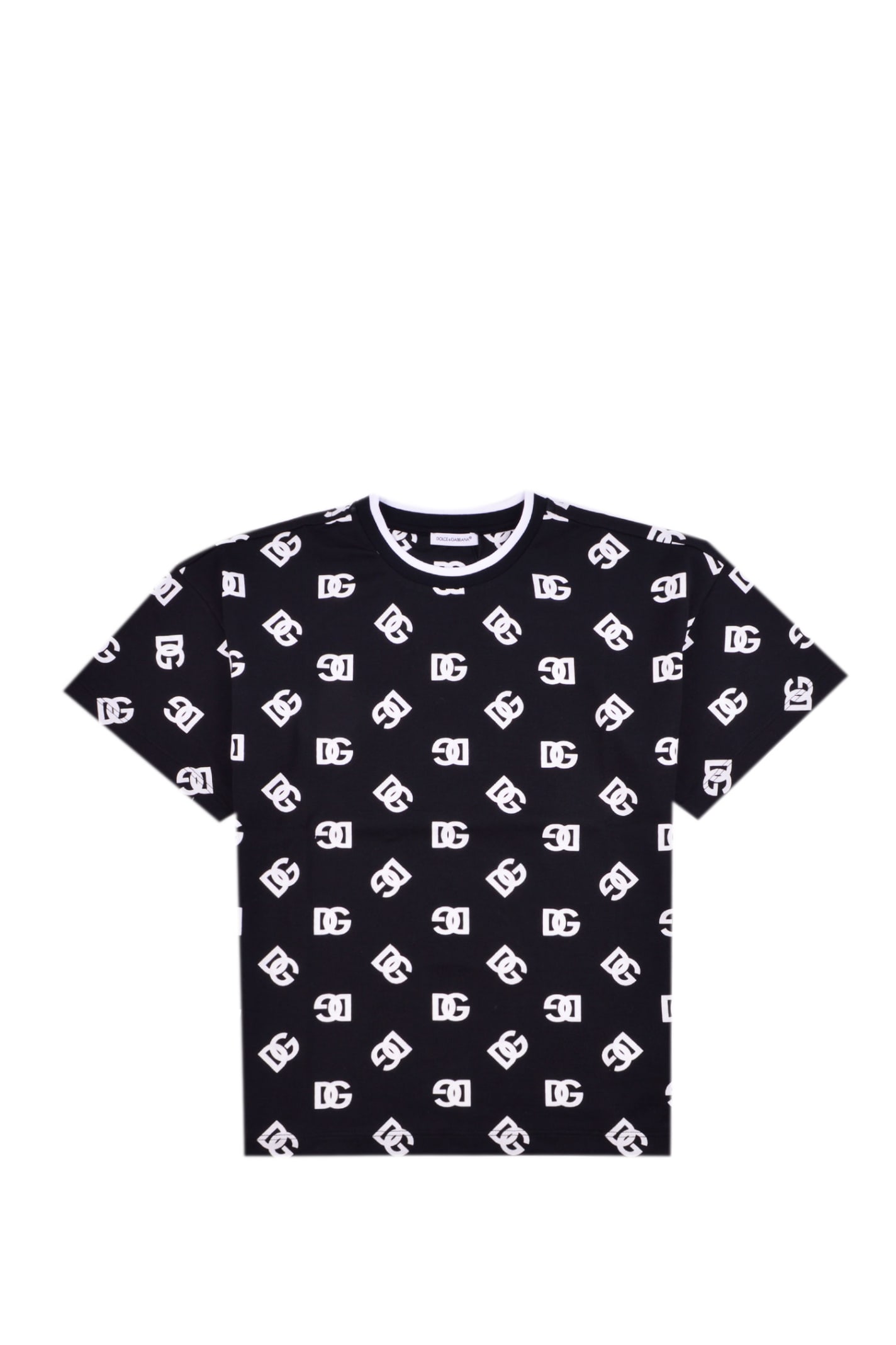 Dolce & Gabbana Logoed Cotton T-shirt