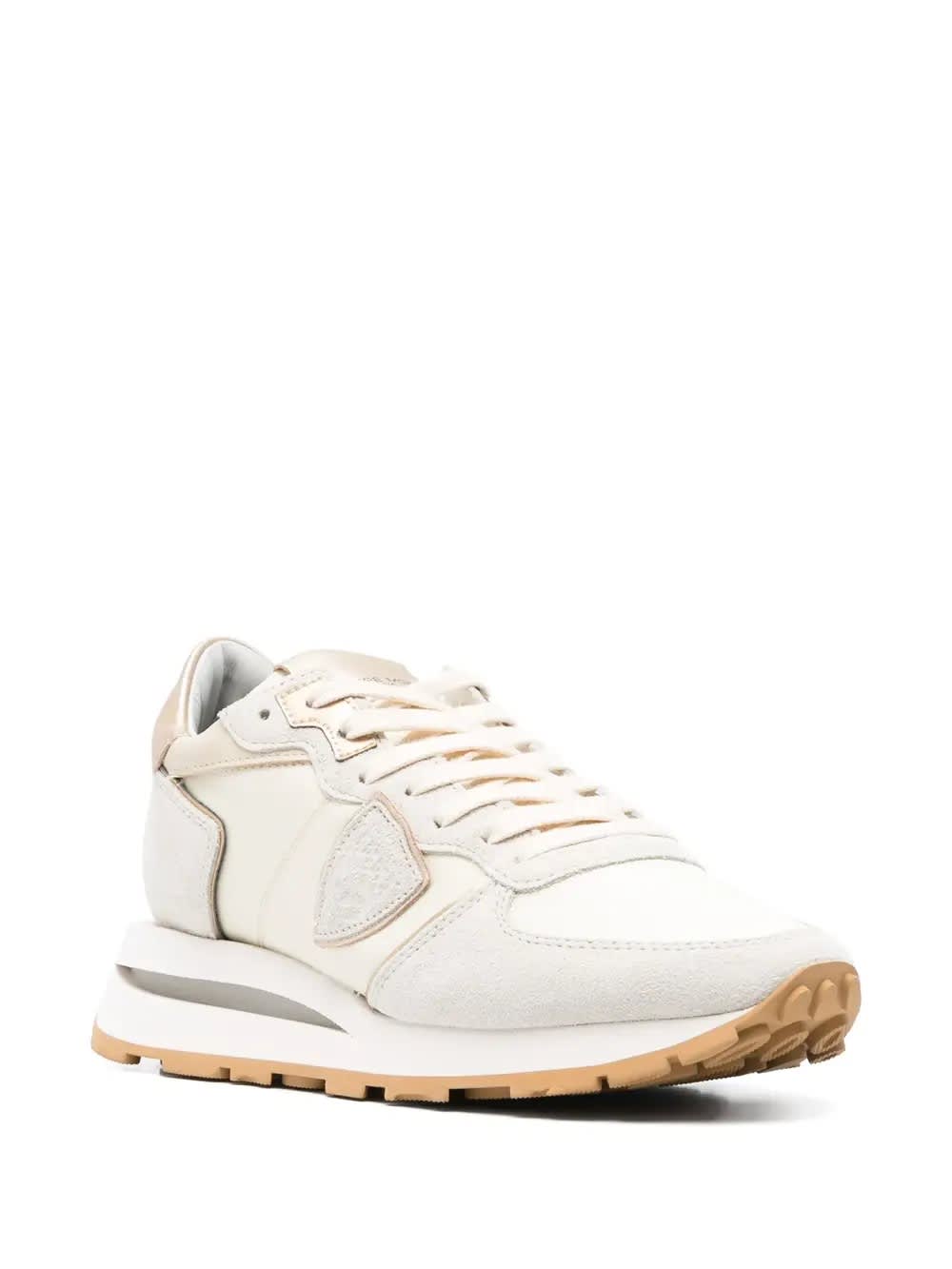 Philippe Model Tropez Haute Sneakers In Beige