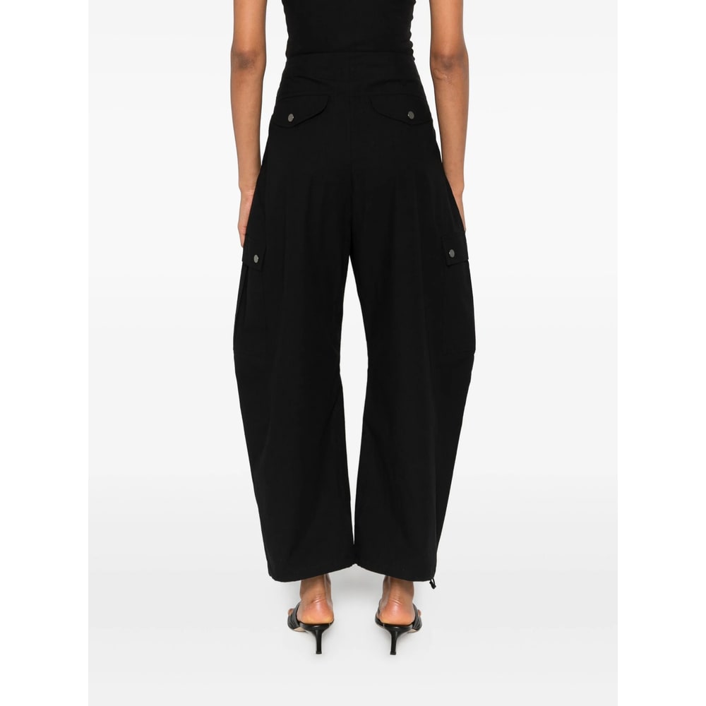 Studio Nicholson Clovis Cargo-pocket Trousers In Black