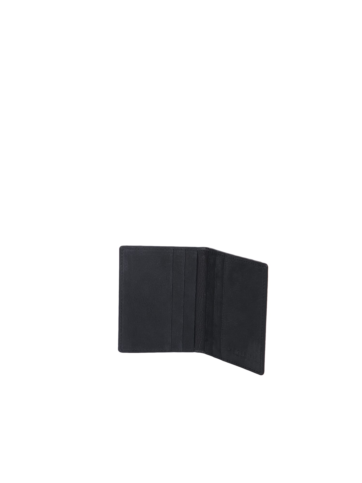 Shop Orciani Chevrette Card Holder Black