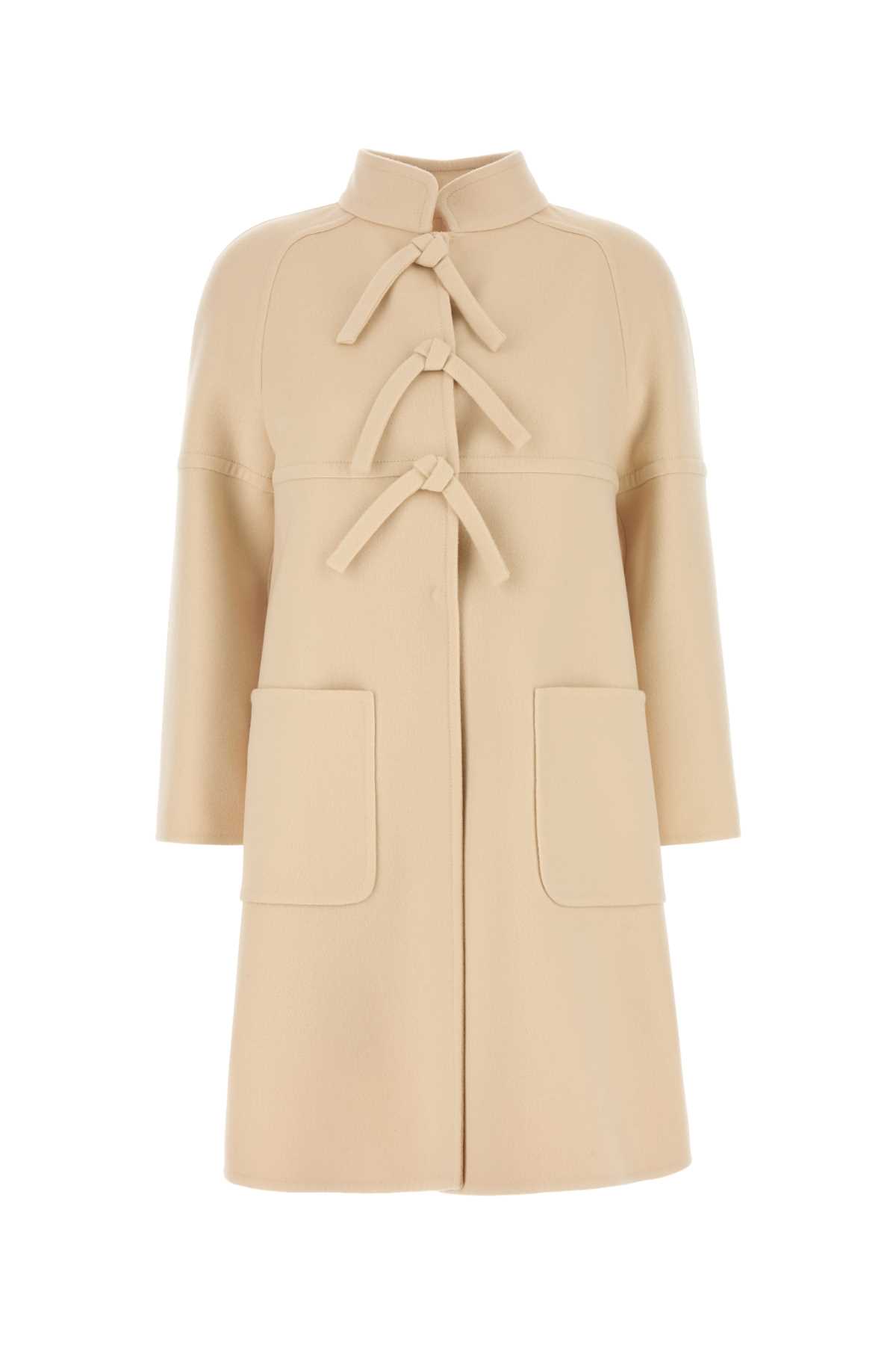 Cream Wool Coat