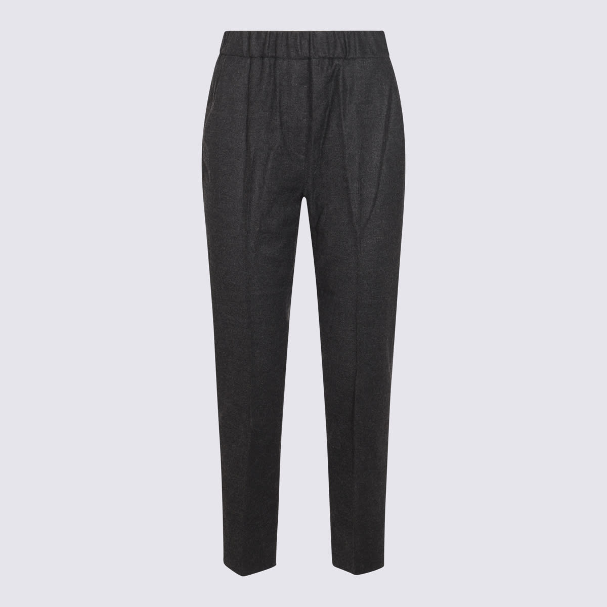 Dark Grey Wool Blend Pants