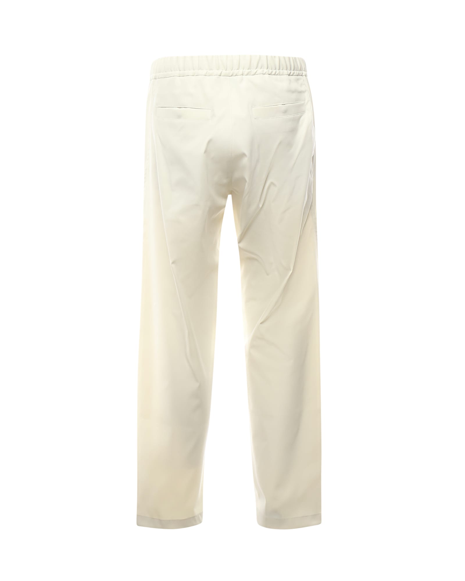 Herno Tapered Pants With Drawstring Waistband