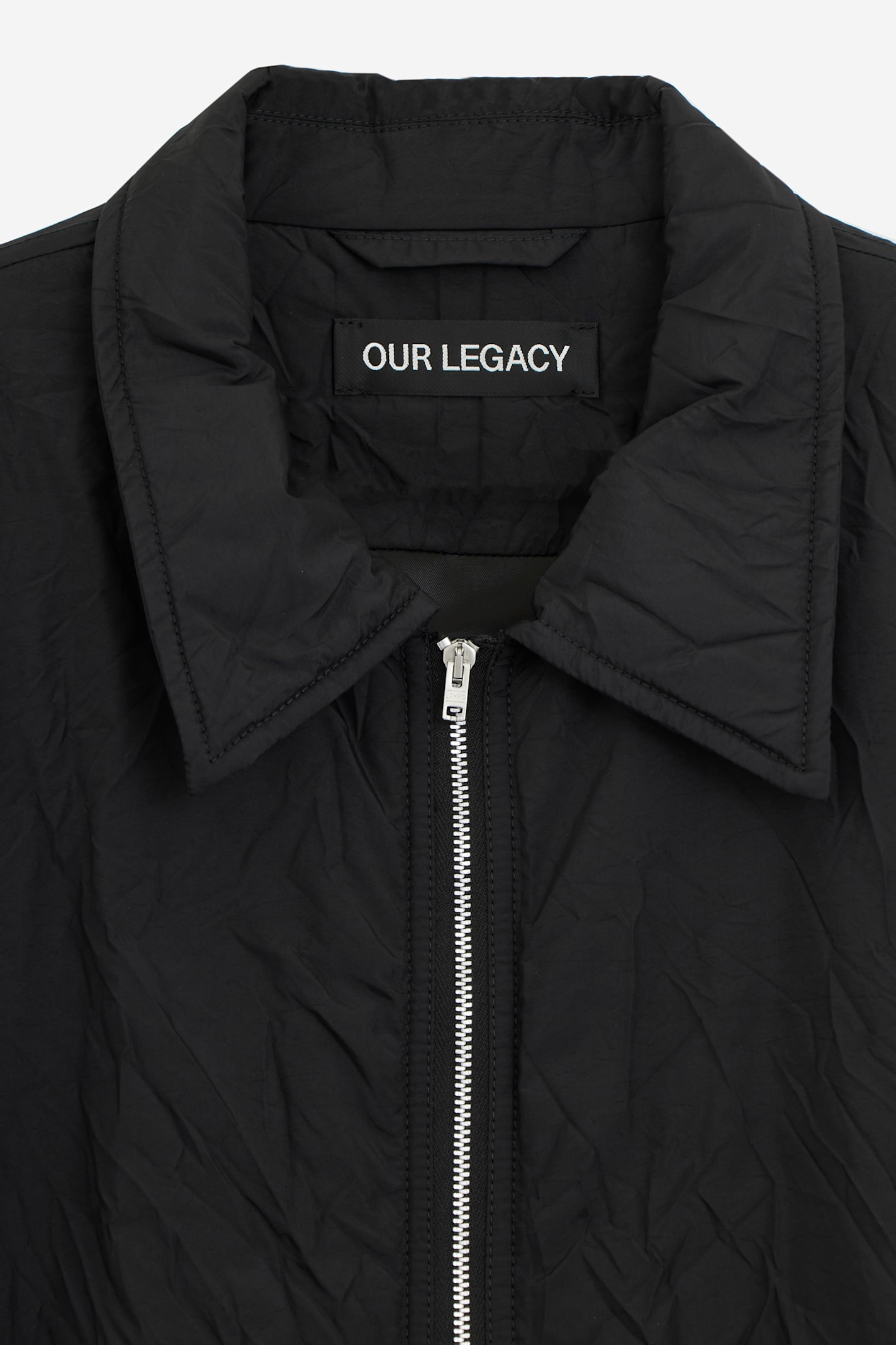 Our Legacy Jacket With Collar In Black