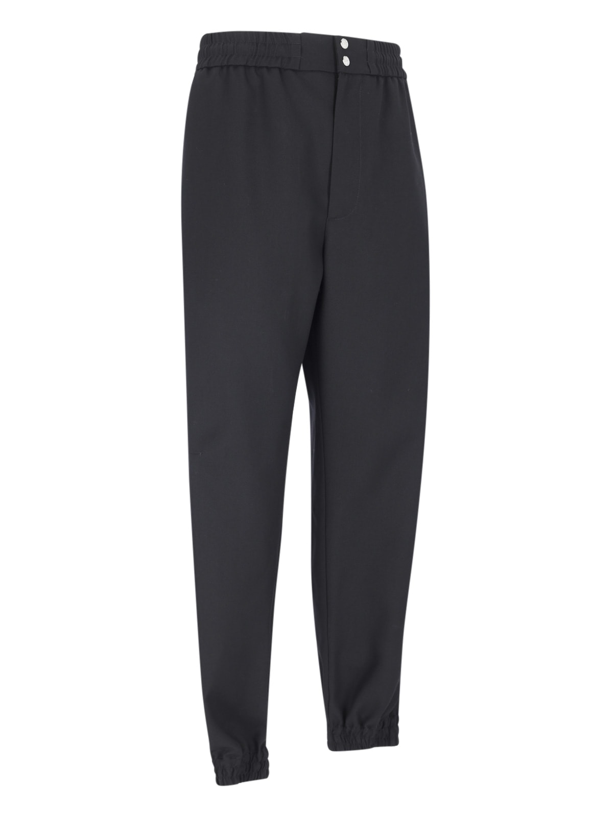 Shop Alexander Mcqueen Cargo Pants In Black