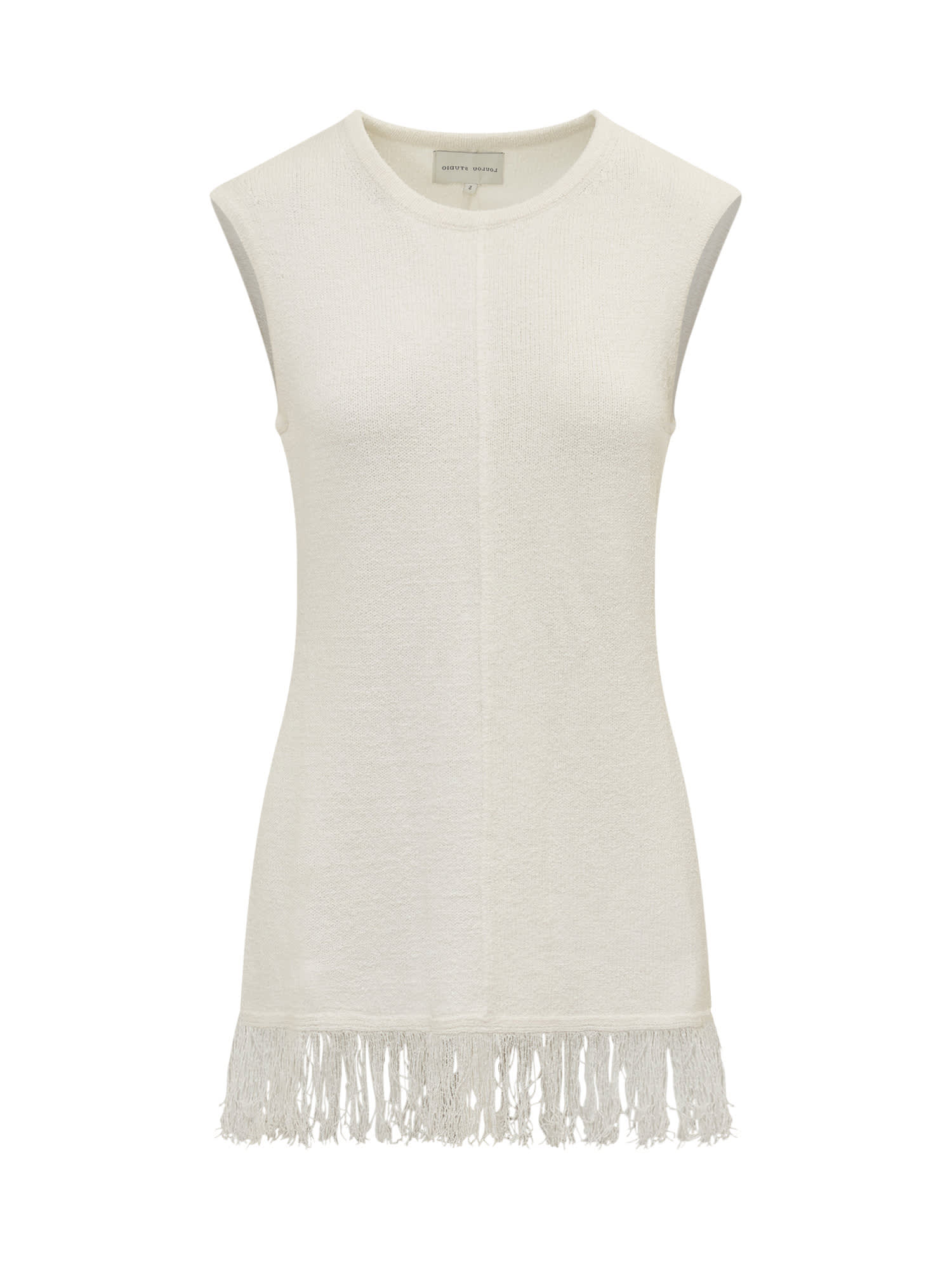 LOULOU STUDIO FRINGES TOP