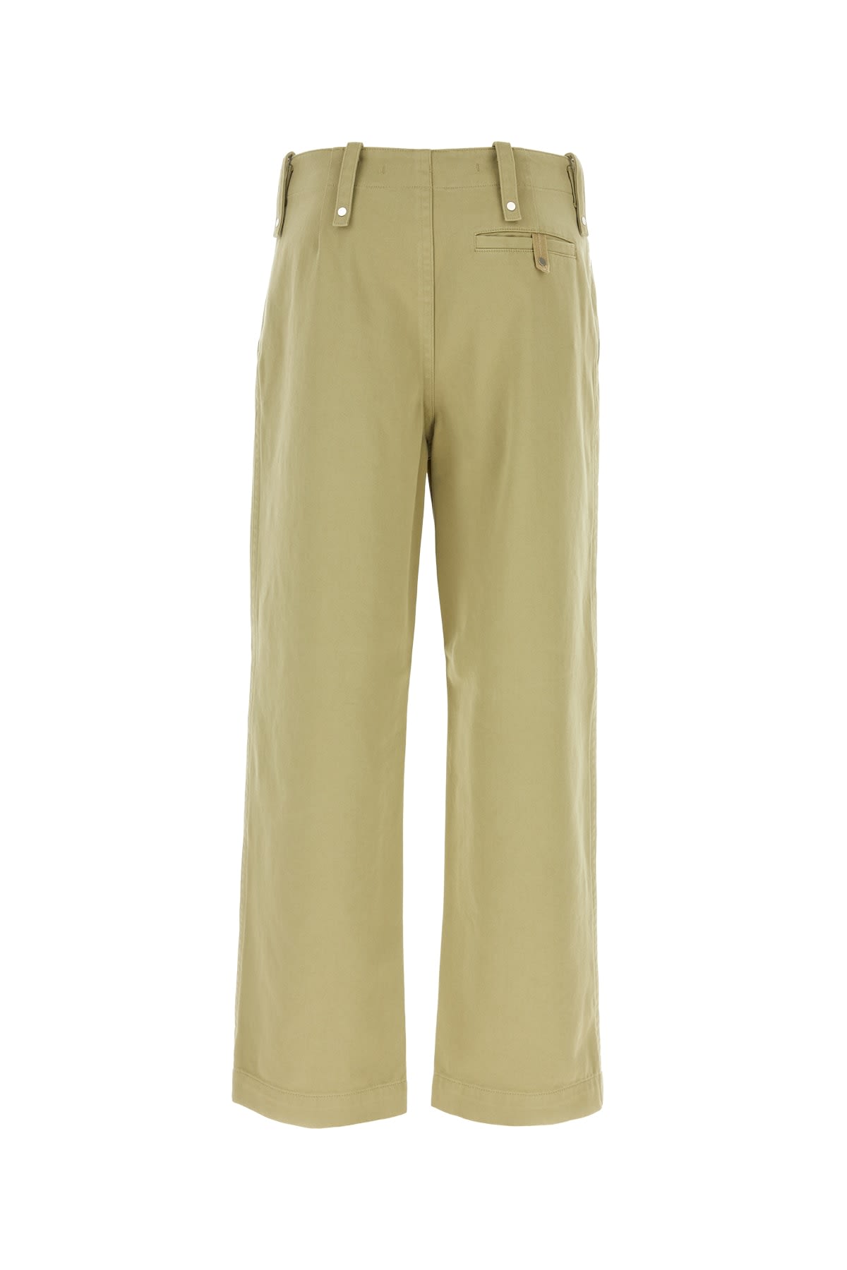 Shop Burberry Pantalone In Hunter