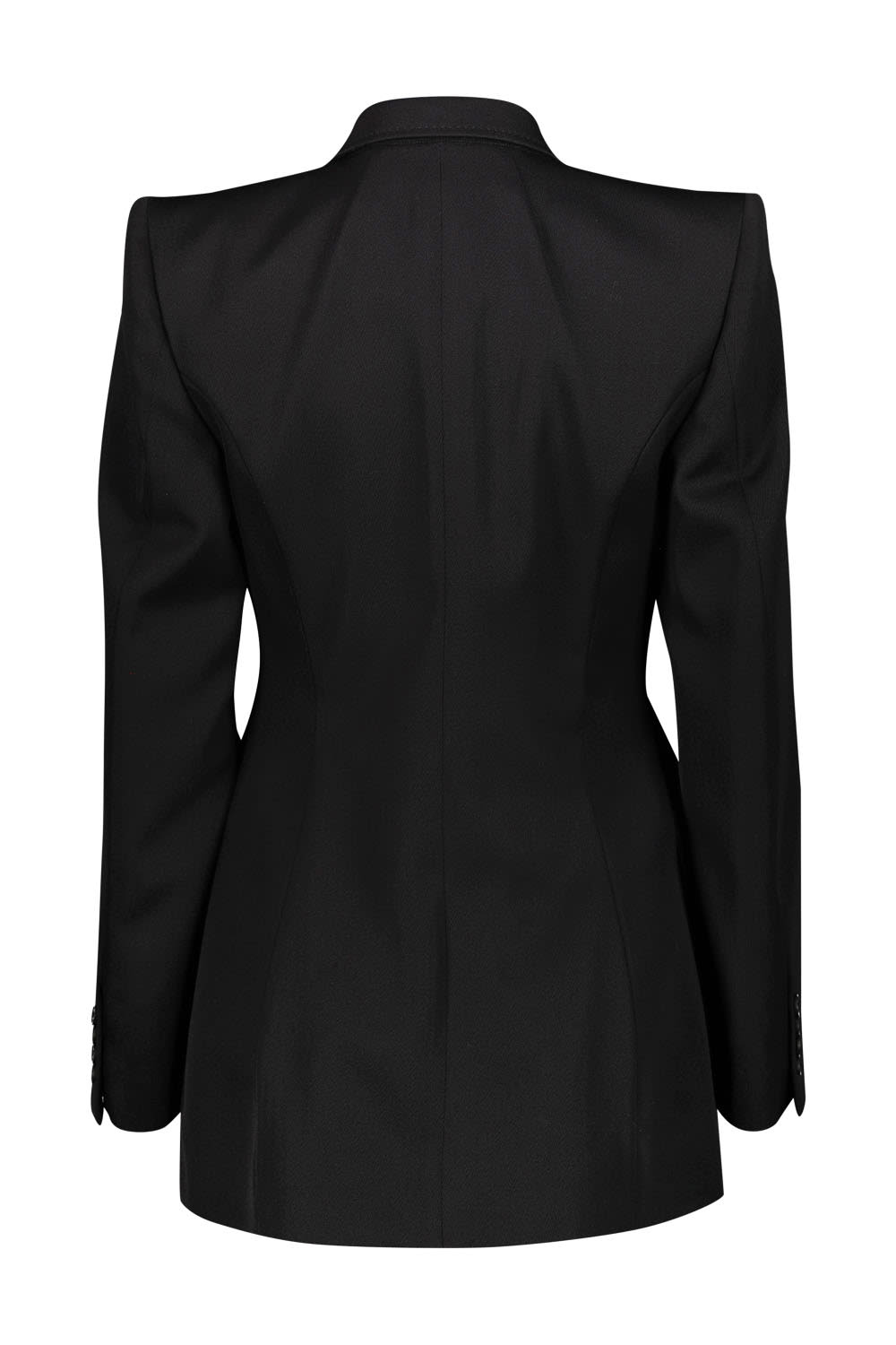 Shop Balenciaga Garde-robe Hourglass Double Brested Jacket