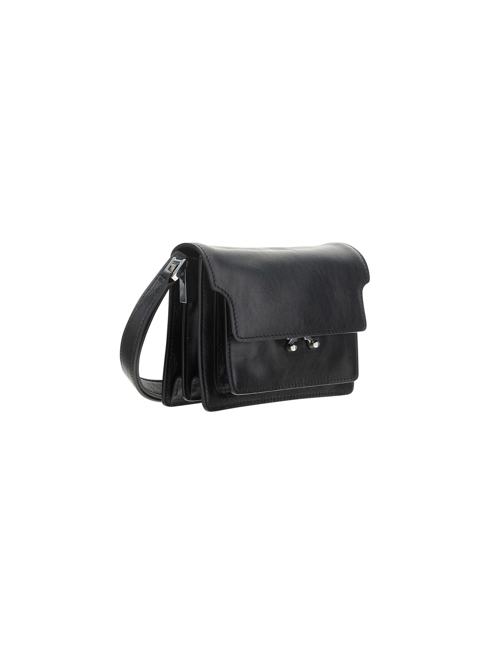 Marni Trunk Soft Shoulder Bag in Black for Men