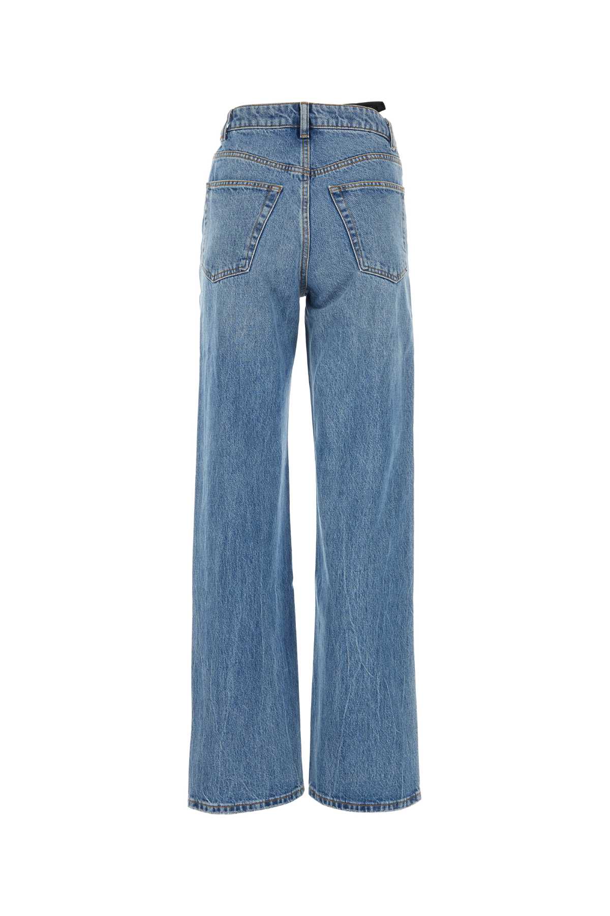 Shop Alexander Wang Denim Jeans In Vintagelightindigo