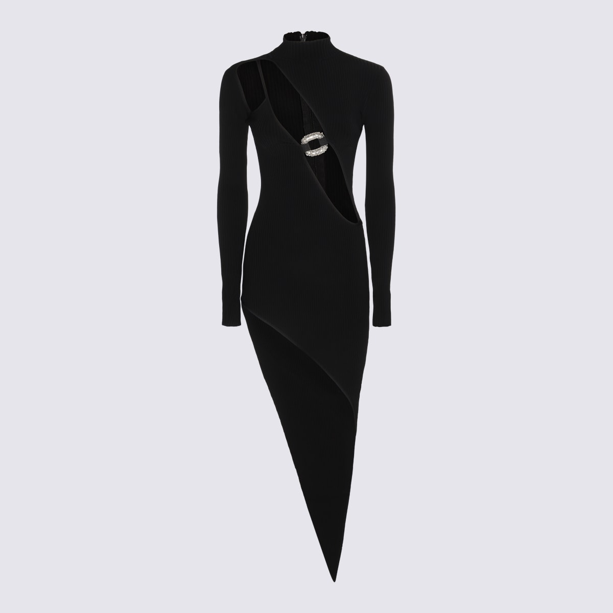 Shop David Koma Black Dress