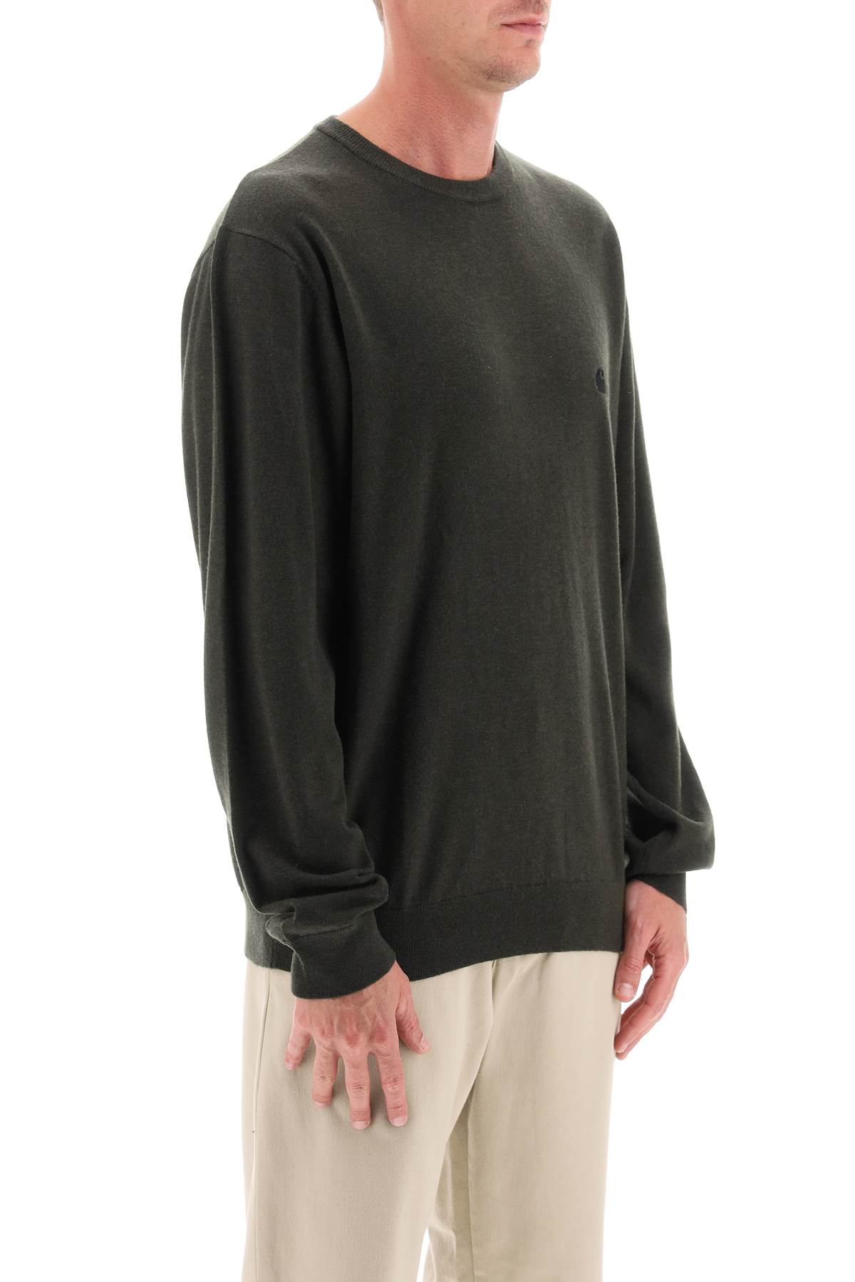 Shop Carhartt Madison Pullover In Plant Black (green)