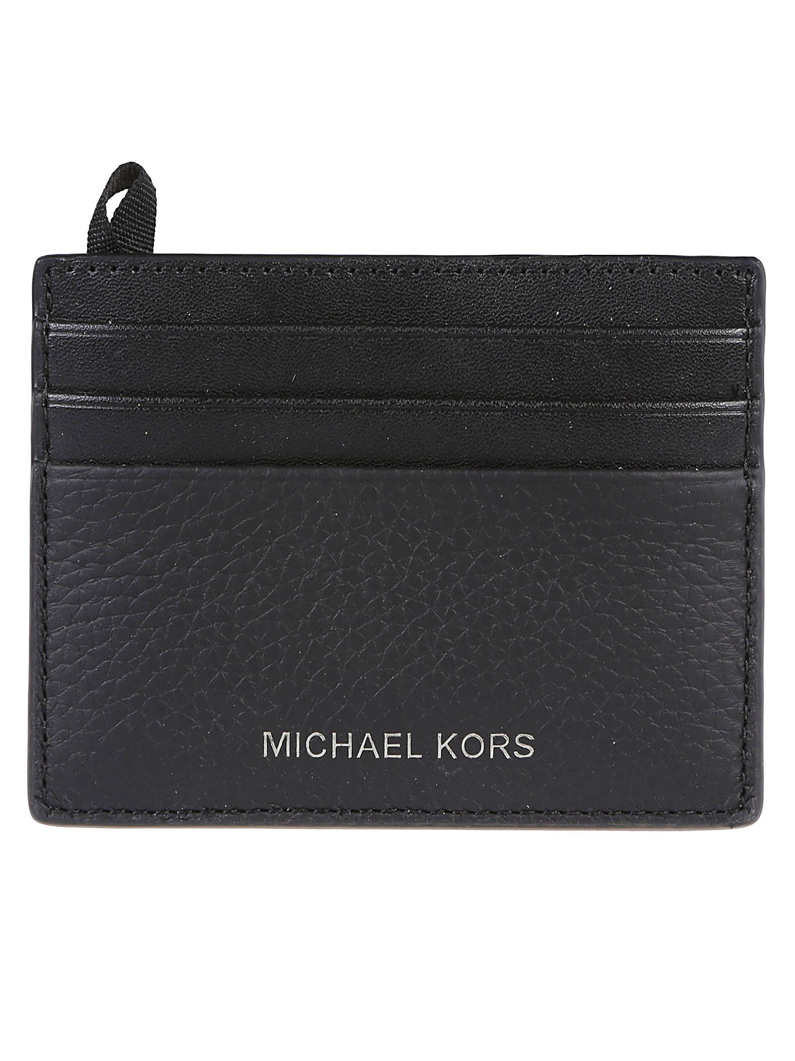 Michael Kors Hudson Credit Card Holder In Black