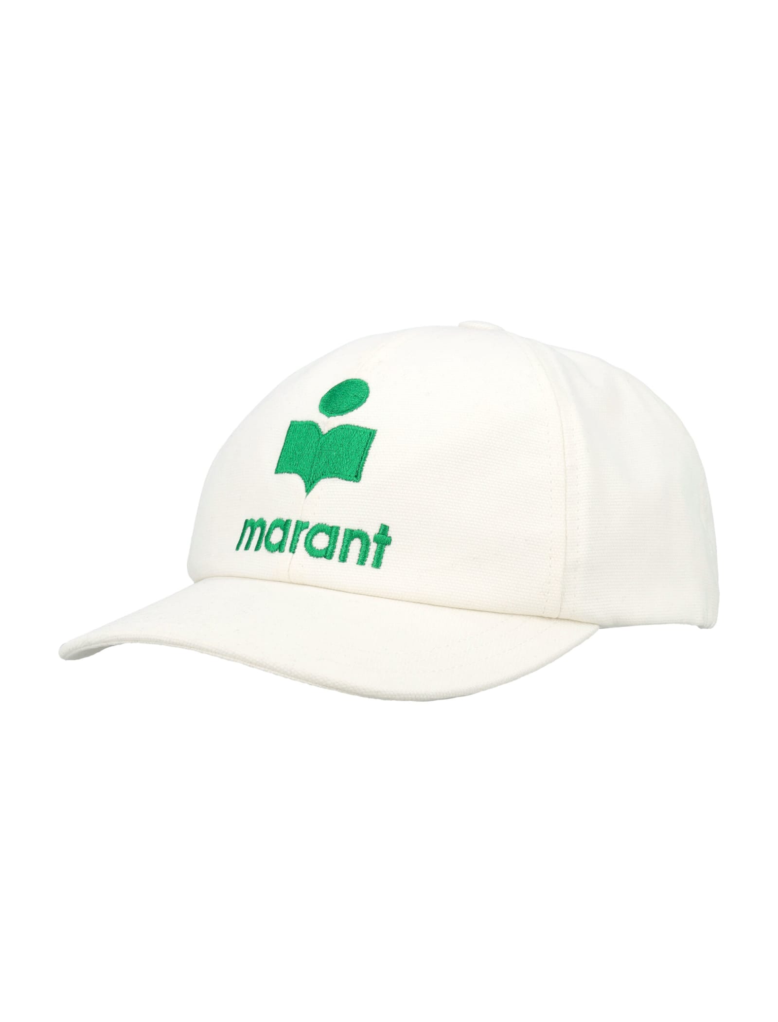 Shop Isabel Marant Tyron Logo Cap In White