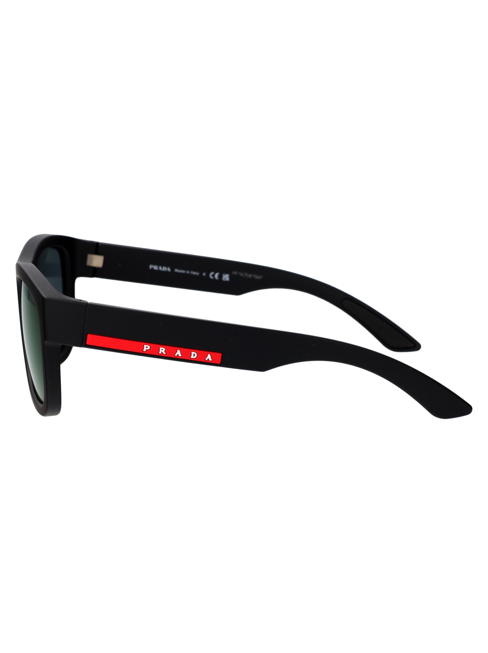 Prada 0ps 01zs Sunglasses In Dg008f Black Rubber