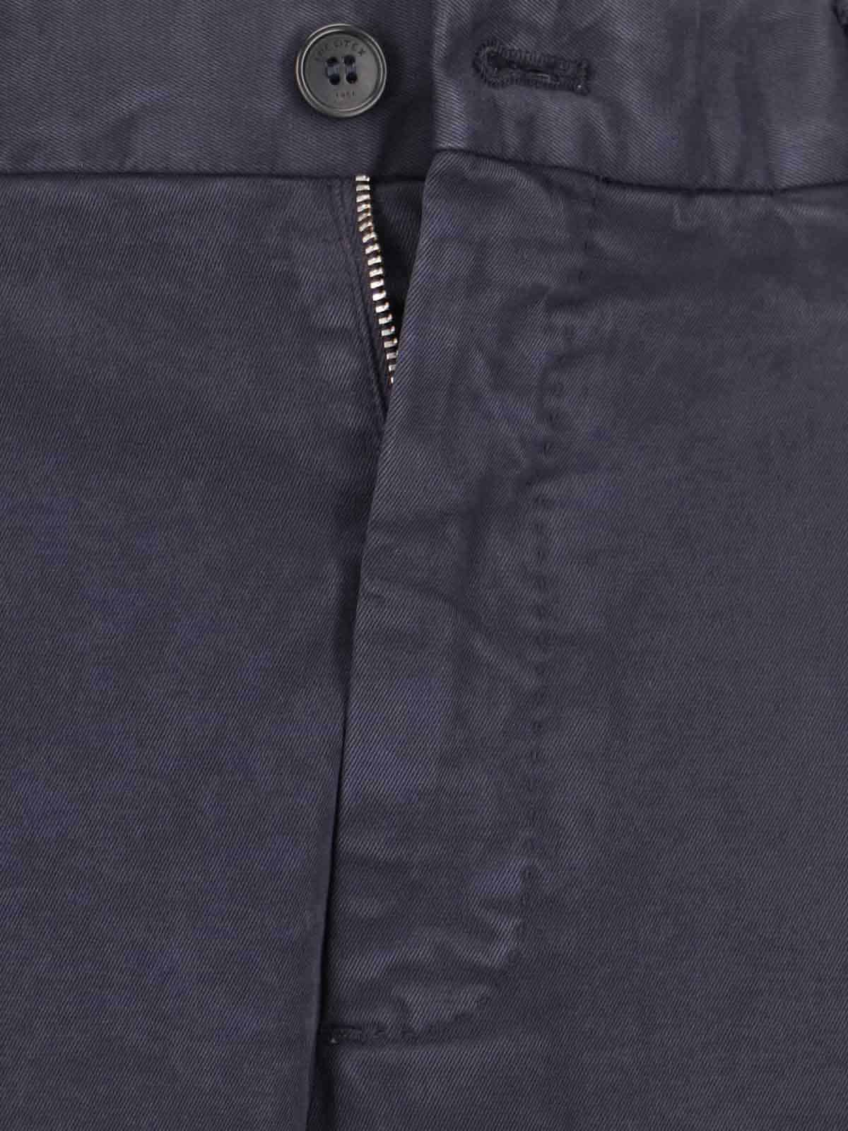 Incotex Straight Trousers With Pleated Front And Pockets