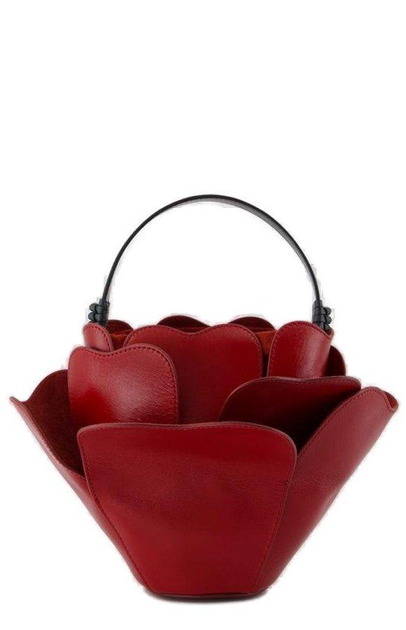 Shop Staud Juliet Floral Motif Tote Bag