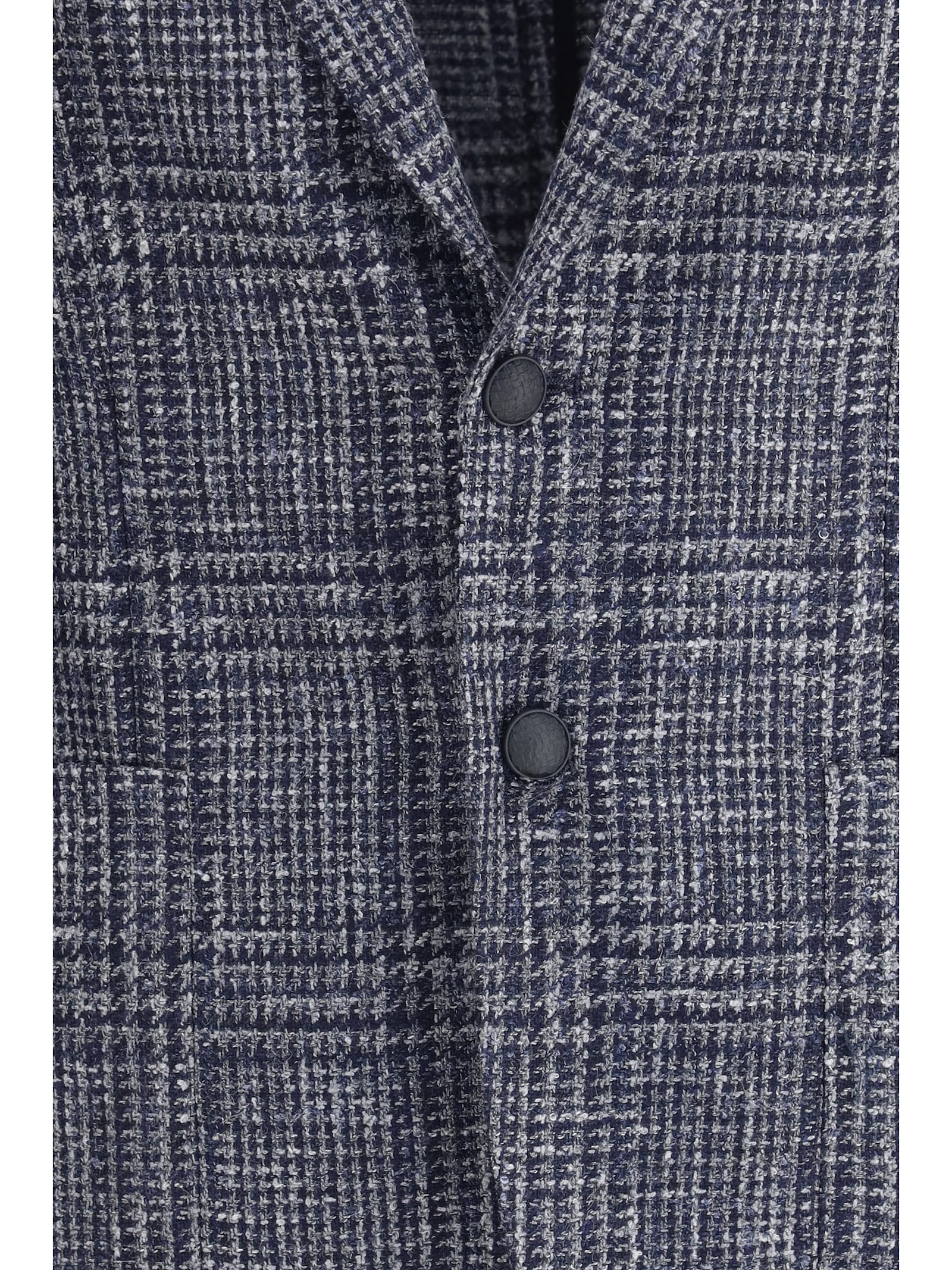 Tagliatore Rev. Lancia Microfantasia Blazer In Blue