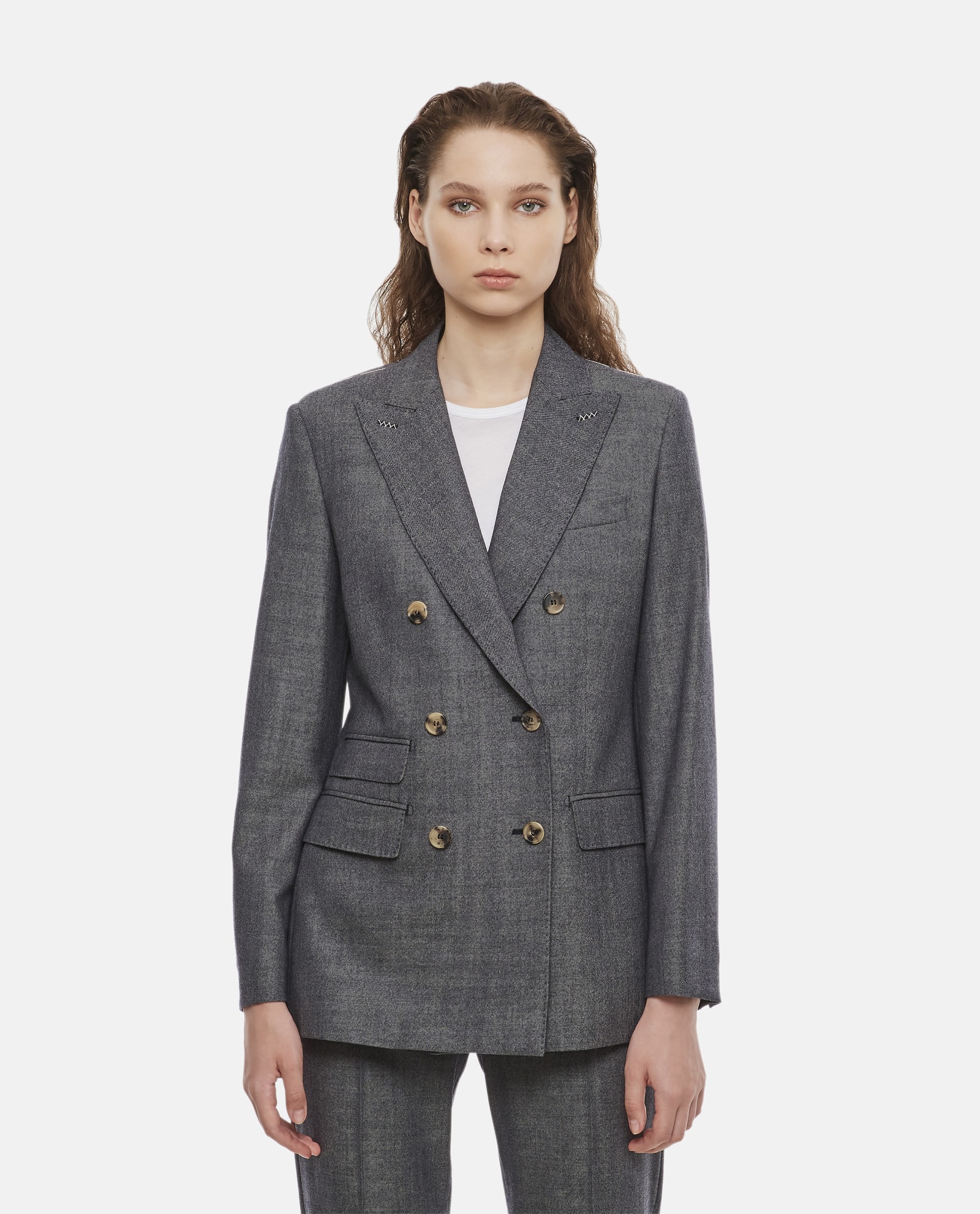 Vacillo Wool Double-breasted Jacket