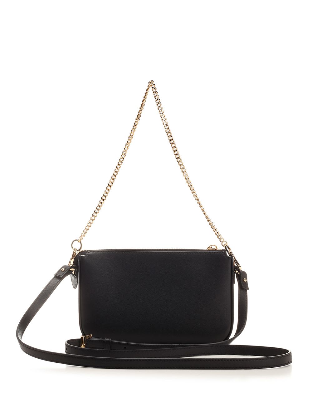 Shop Valentino V Logo Signature Mini Shoulder Bag In Black