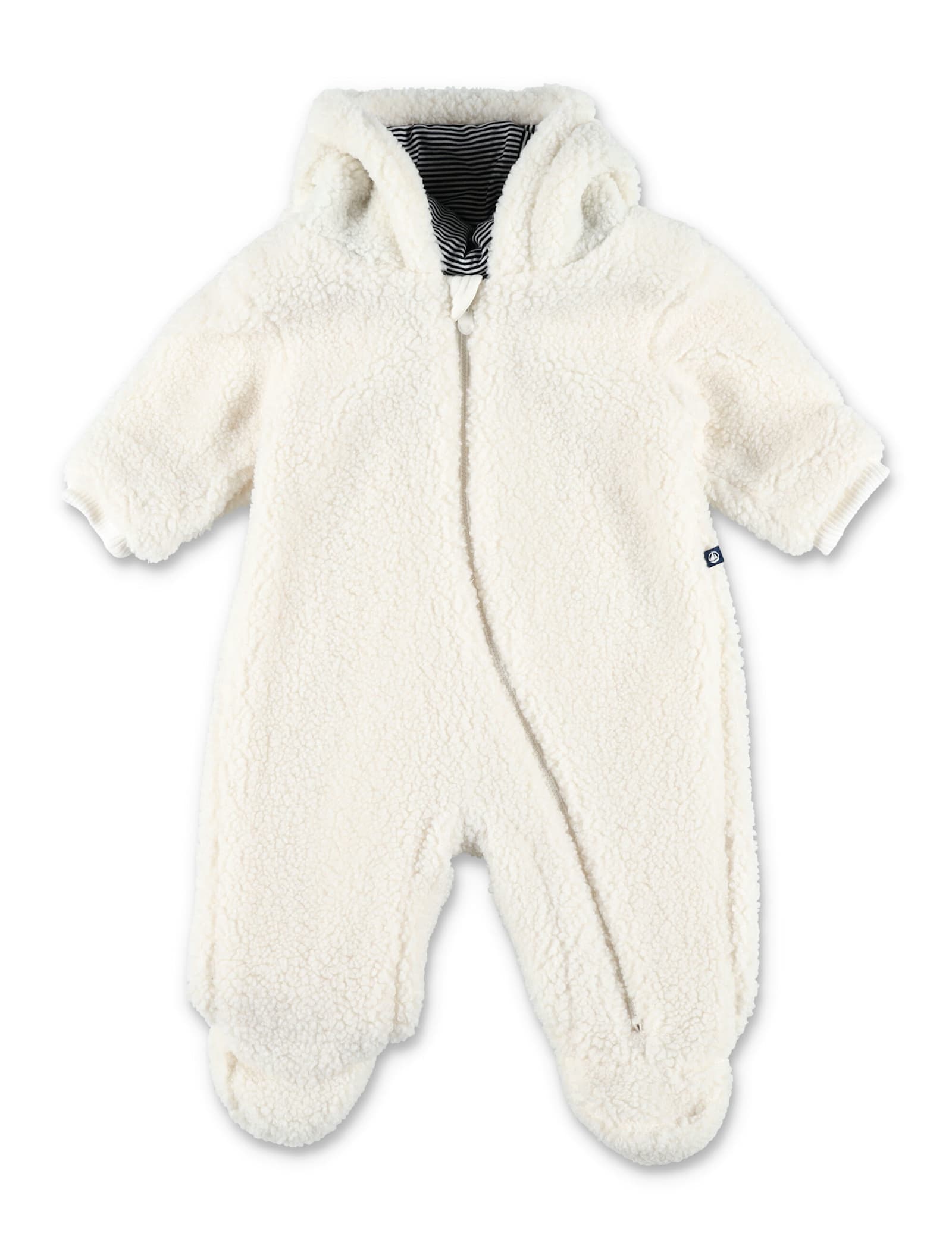 Petit Bateau Kid - Sherpa Snowsuit In Multi