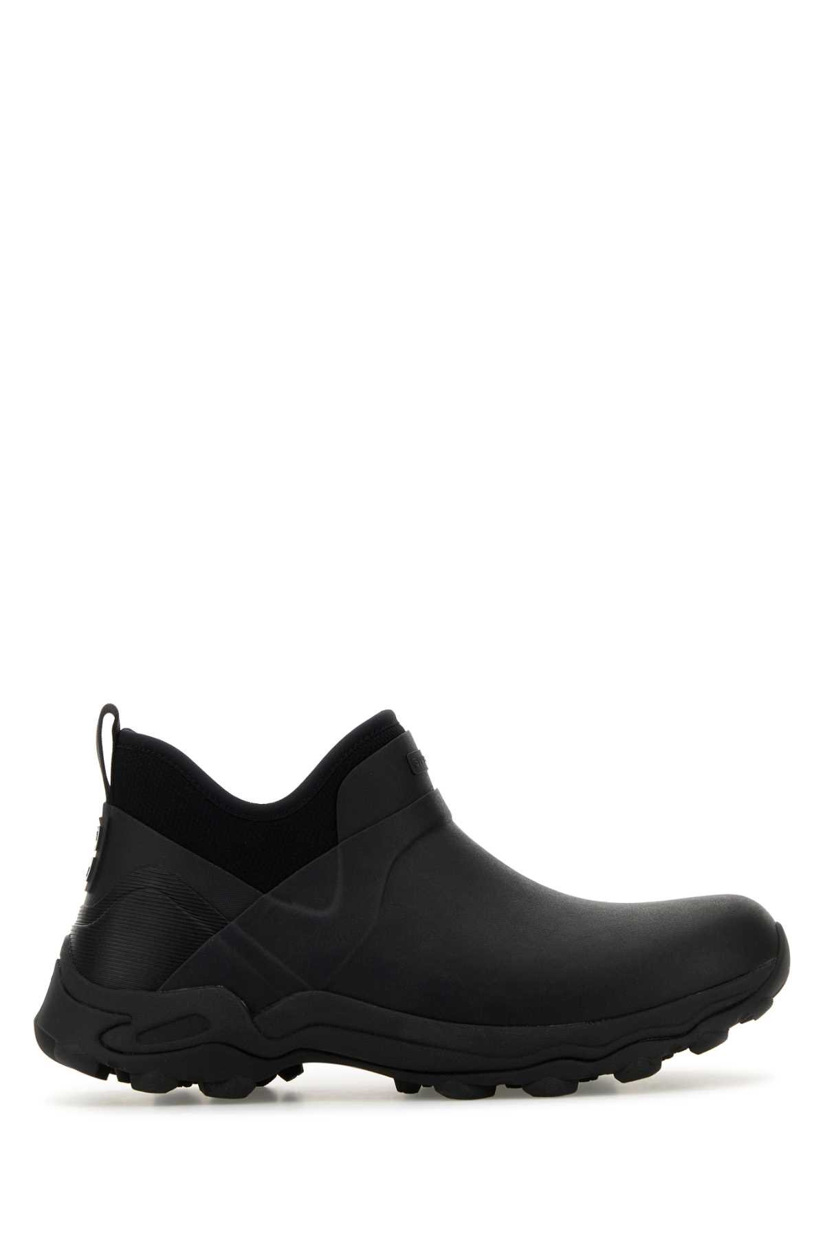 Shop Givenchy Black Rubber Slip Ons