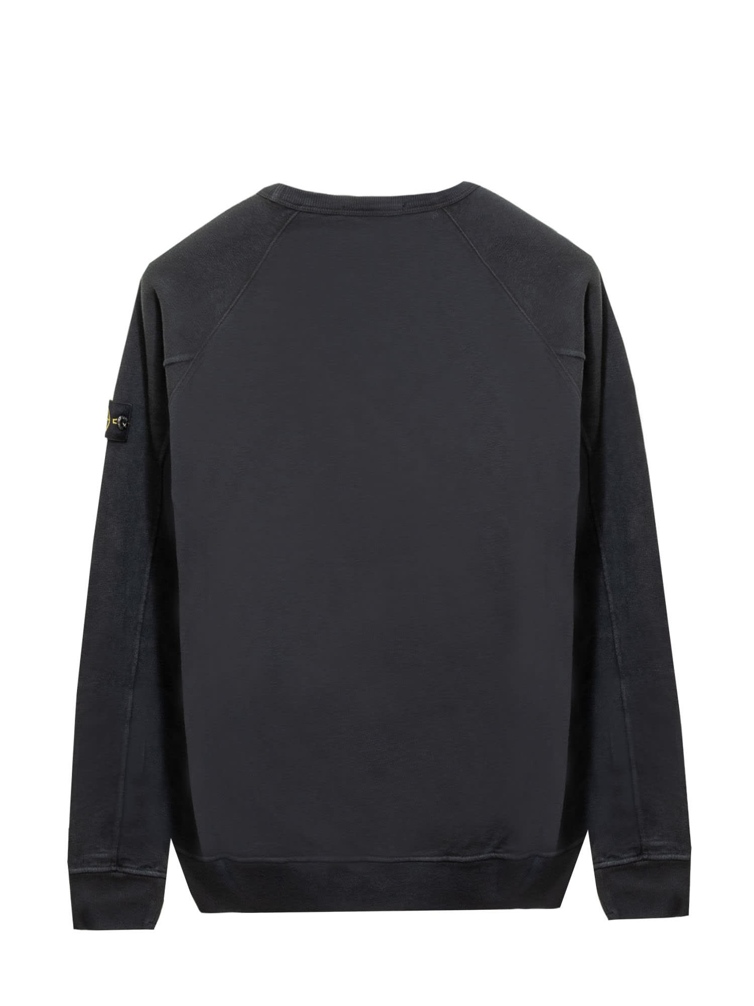 Shop Stone Island Junior Sweatshirt In Black