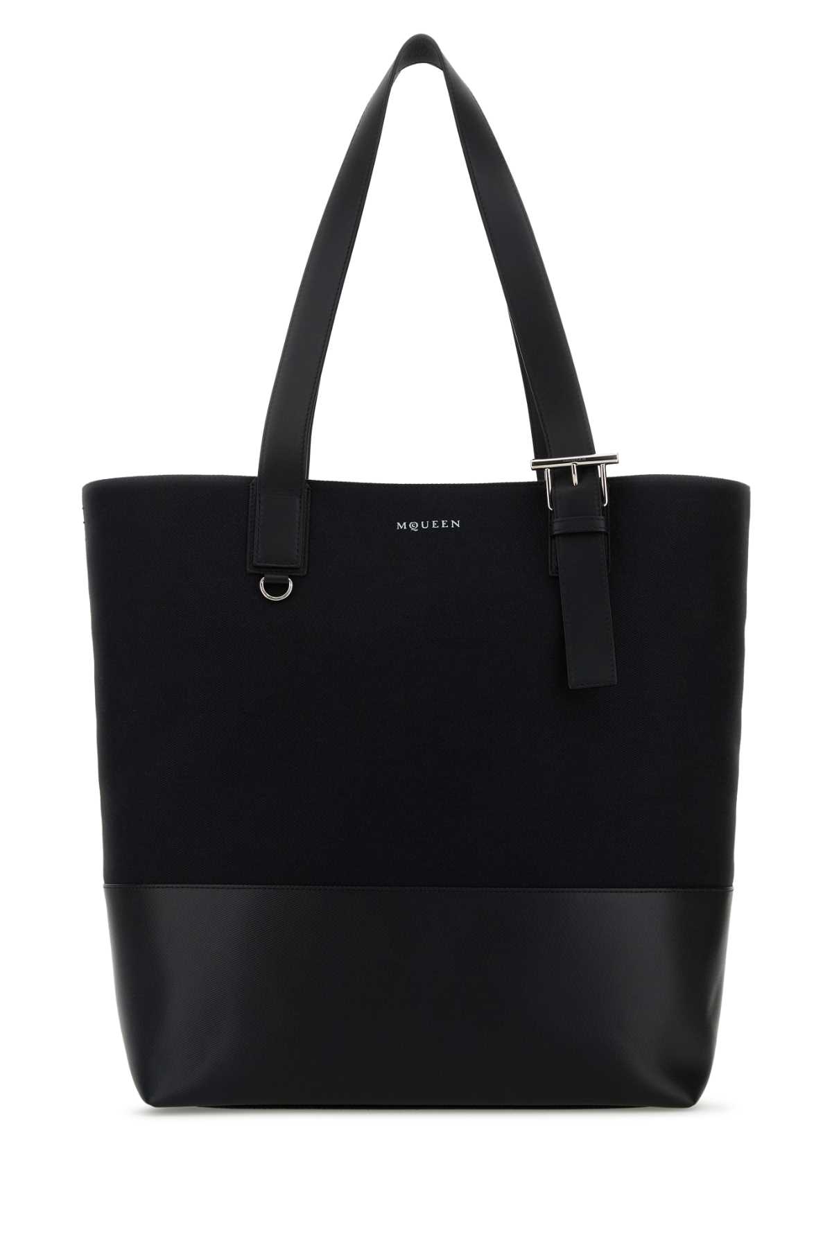 Black Canvas Shopping Bag