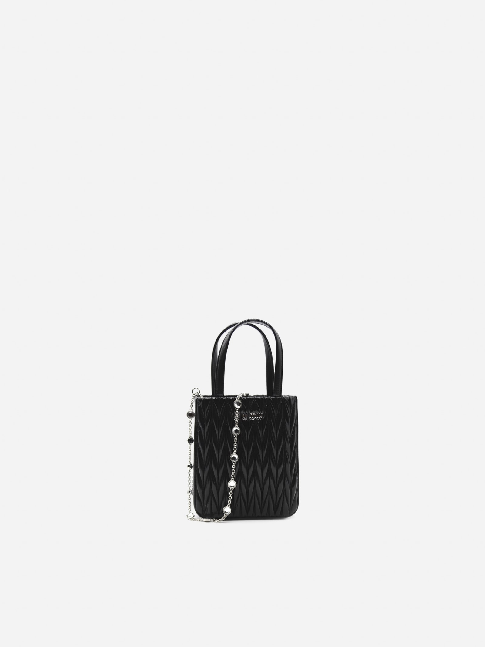 Miu Miu Handbag In Quilted Nappa Leather