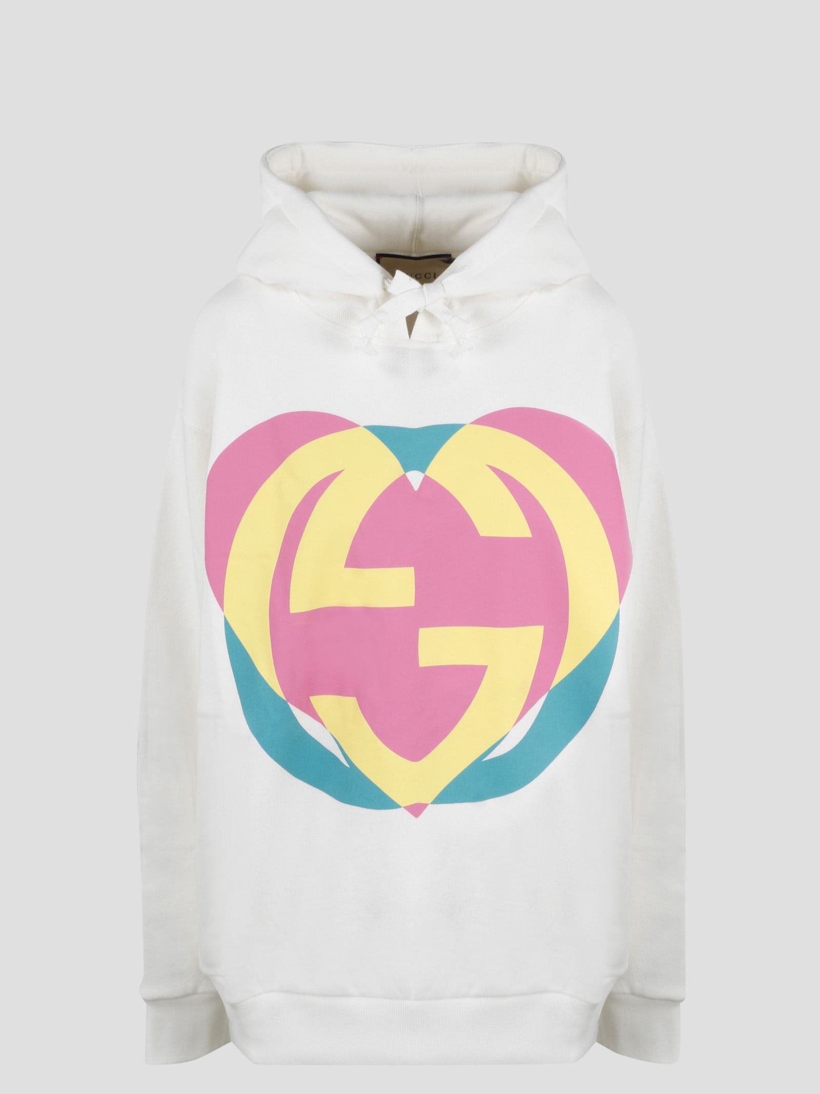 Gucci Interlocking G Heart Sweatshirt