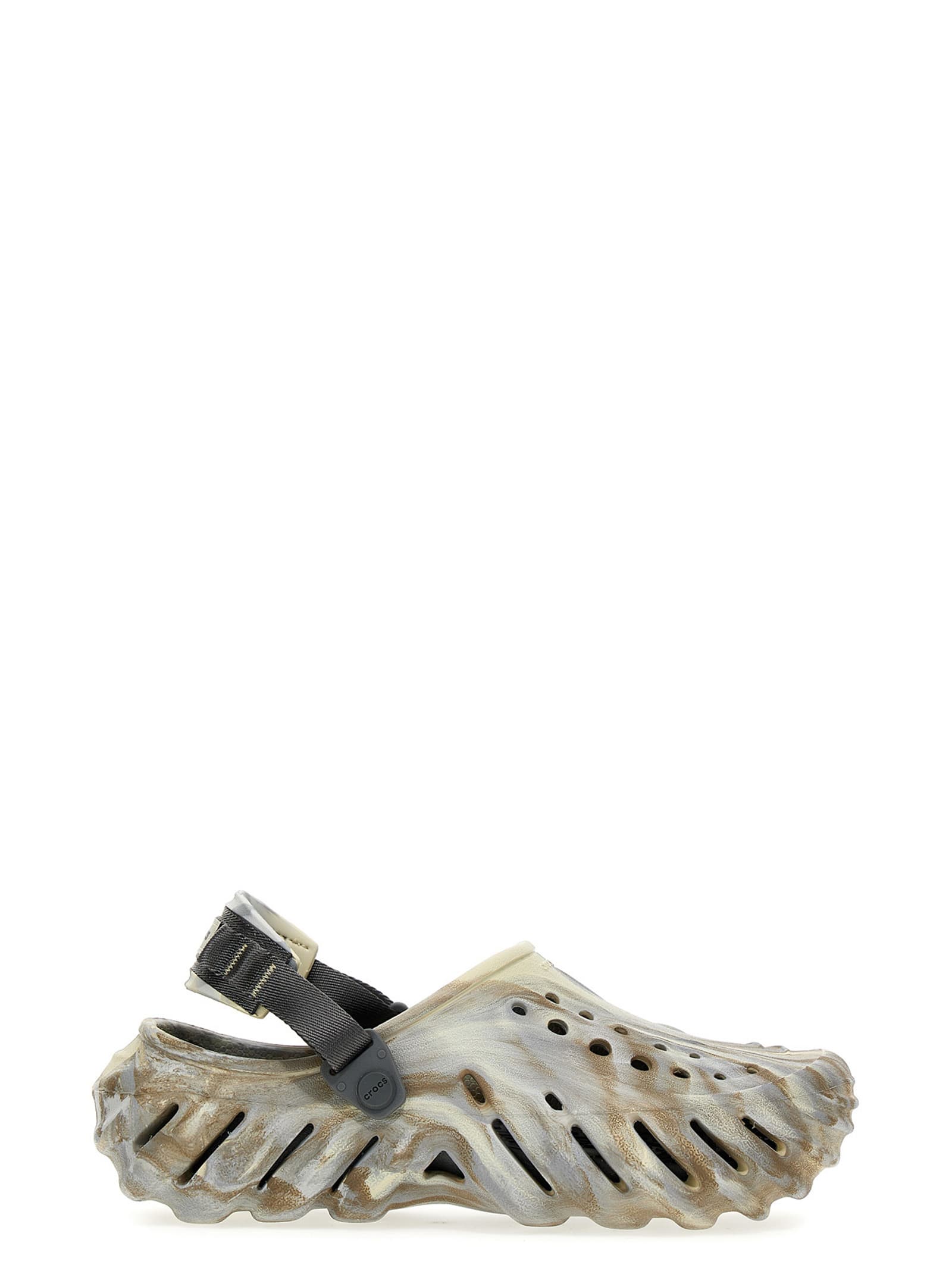 Crocs Echo Marbled Clog In Brown