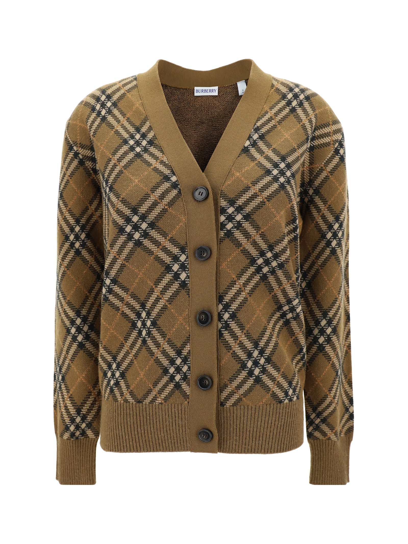 Fashion Women Stripe Check Cardigan Outerwear Fashion Women Stripe Check Cardigan Outerwear