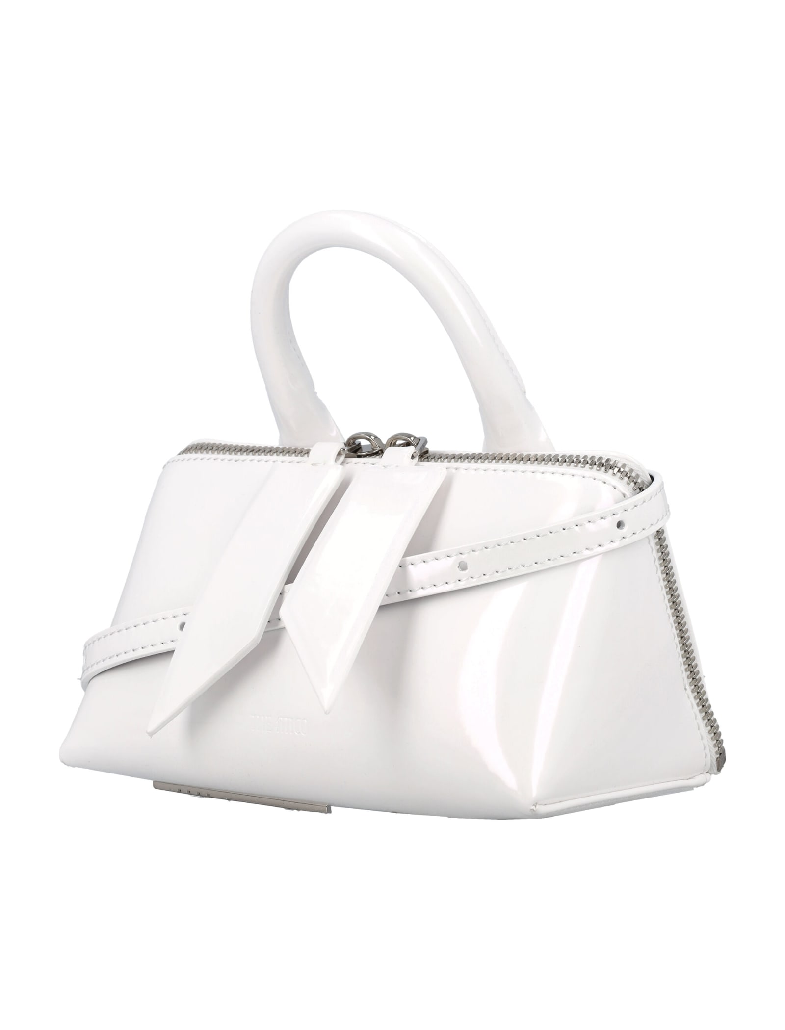 Shop Attico Friday Small Bag In White