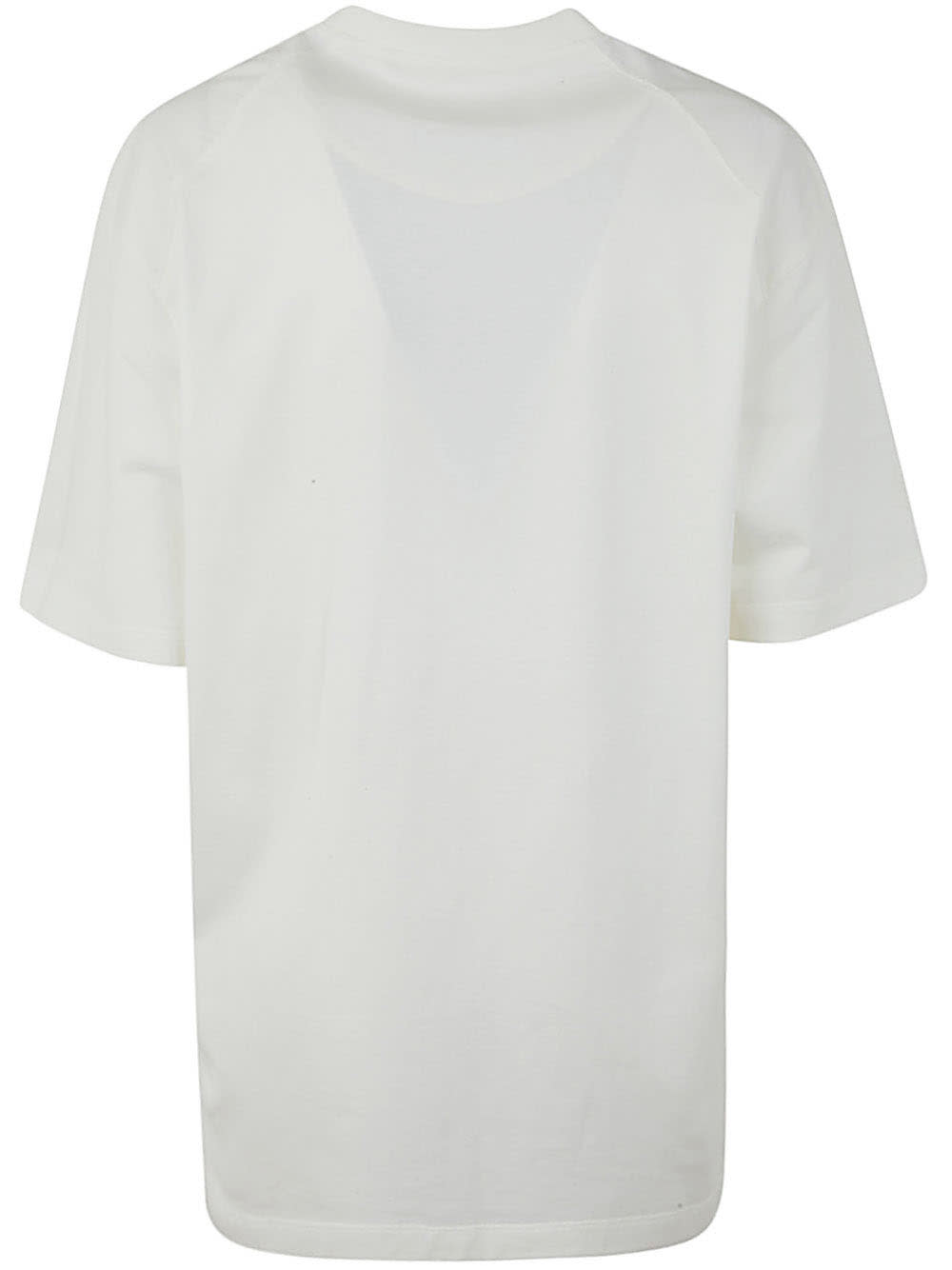 Shop Y-3 Printed T-shirt In Owhite