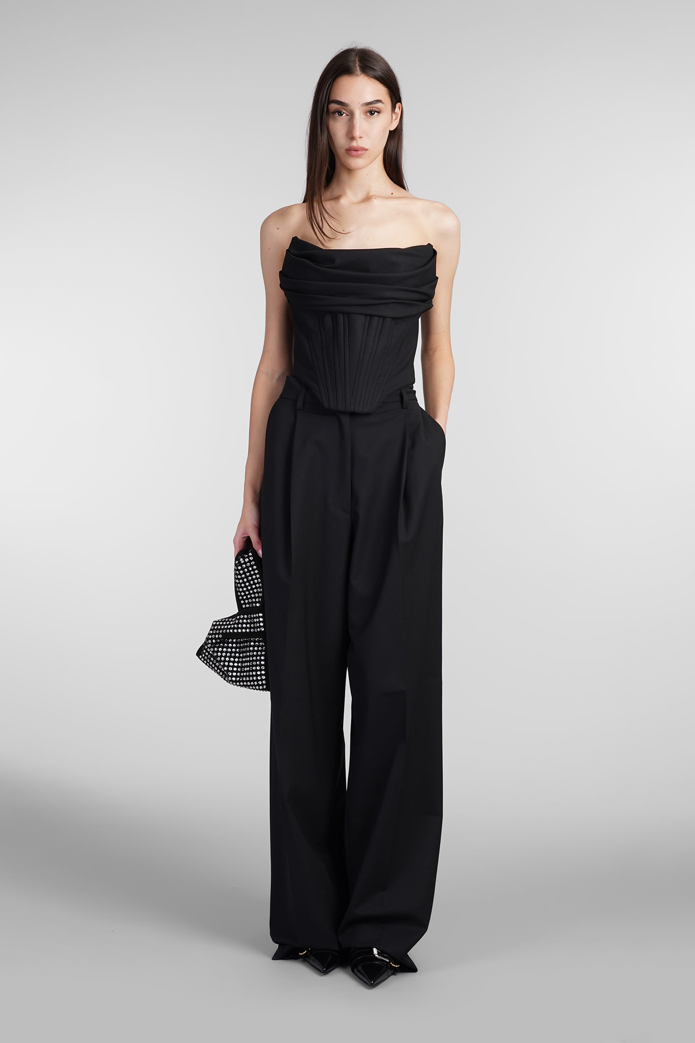 Shop Giuseppe Di Morabito Topwear In Black Wool