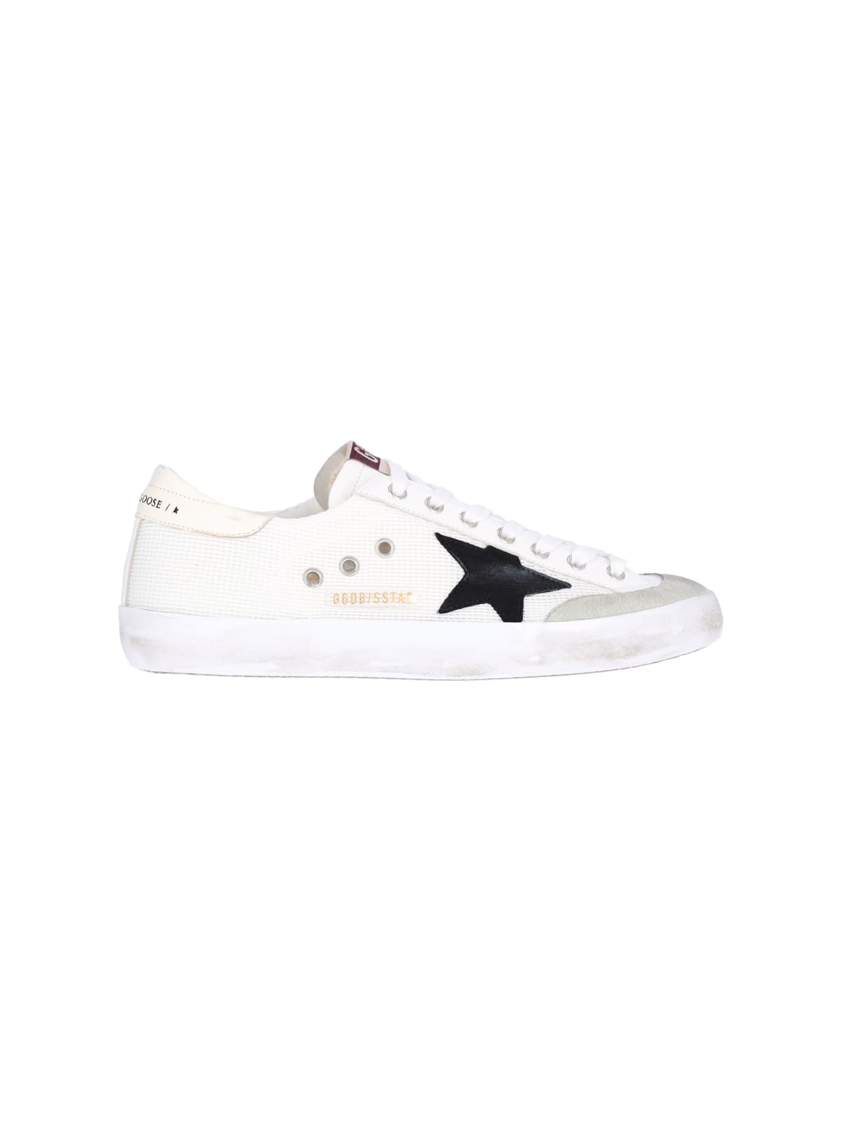 Shop Golden Goose Super-star Sneakers In White