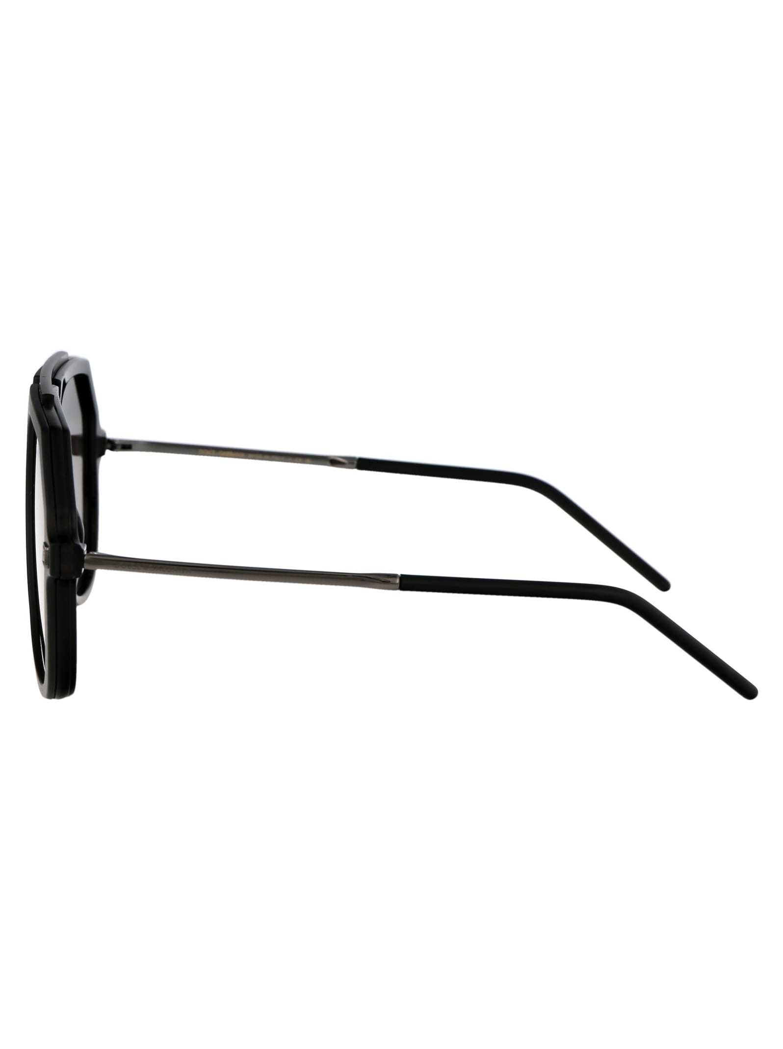 Shop Dolce &amp; Gabbana Eyewear 0dg6195 Sunglasses In 25257n Matte Black