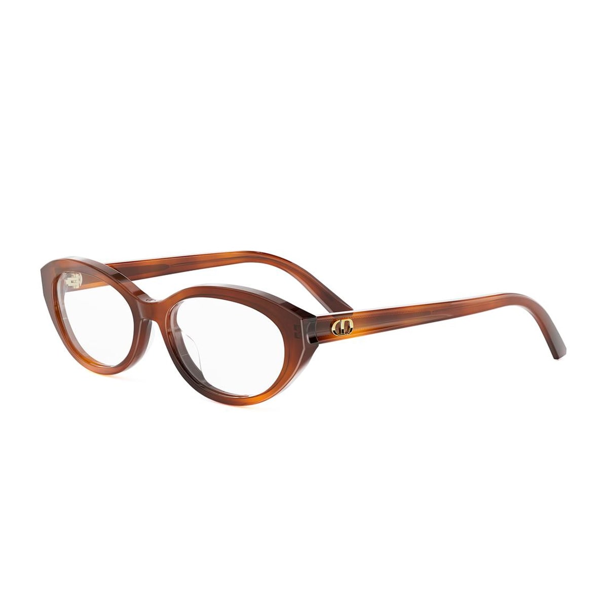 Dior Glowo B1i 2500 Havana Chiaro Glasses In Brown