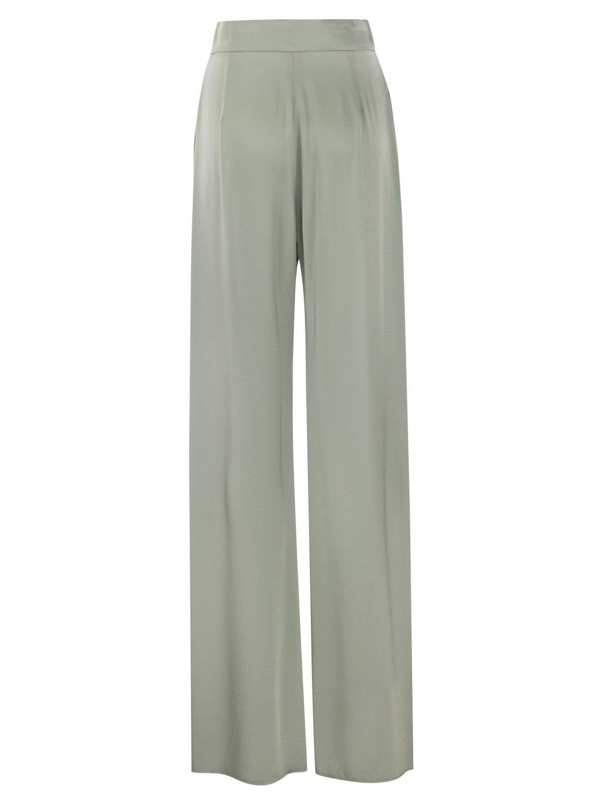 Shop Max Mara Verve Wide-leg Trousers